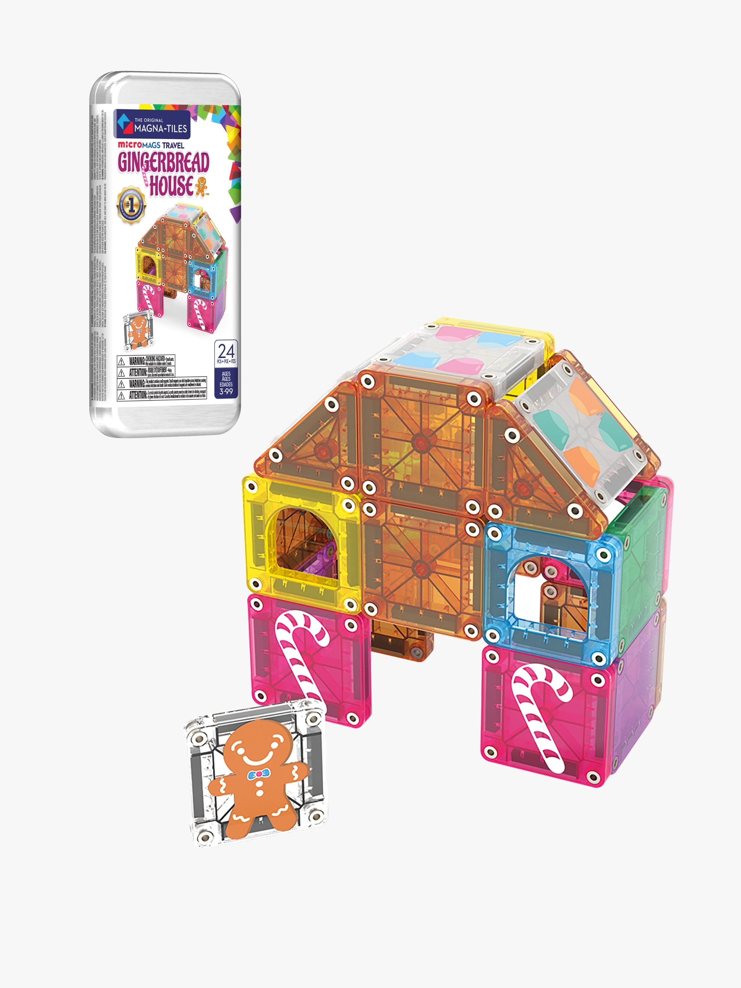 MAGNA-TILES Matka Piparkakkutalo Rakennussarja