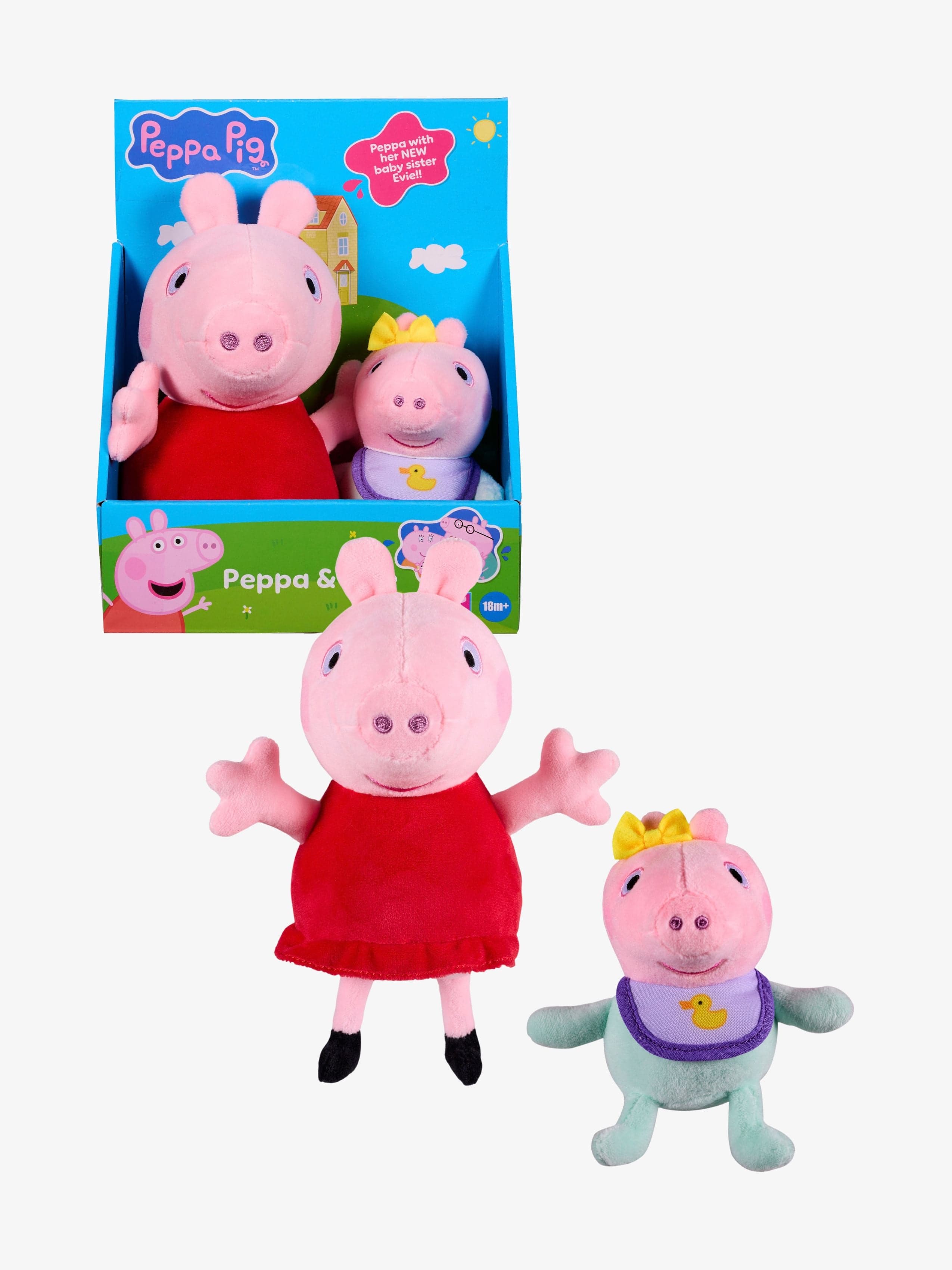 Pipsa Possu Pehmolelu 2-pack