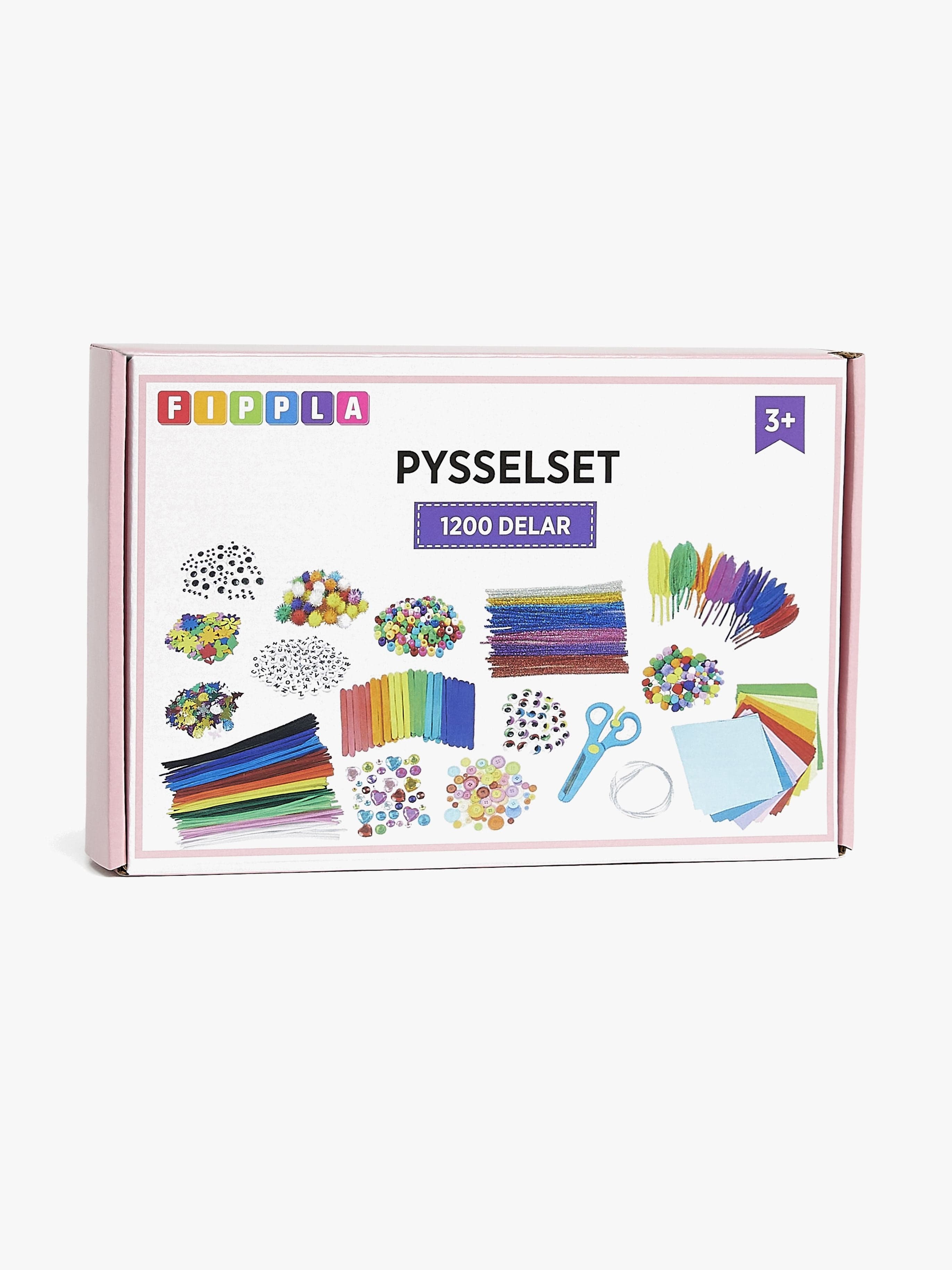 Fippla Suuri Askartelusetti 1200 Osaa