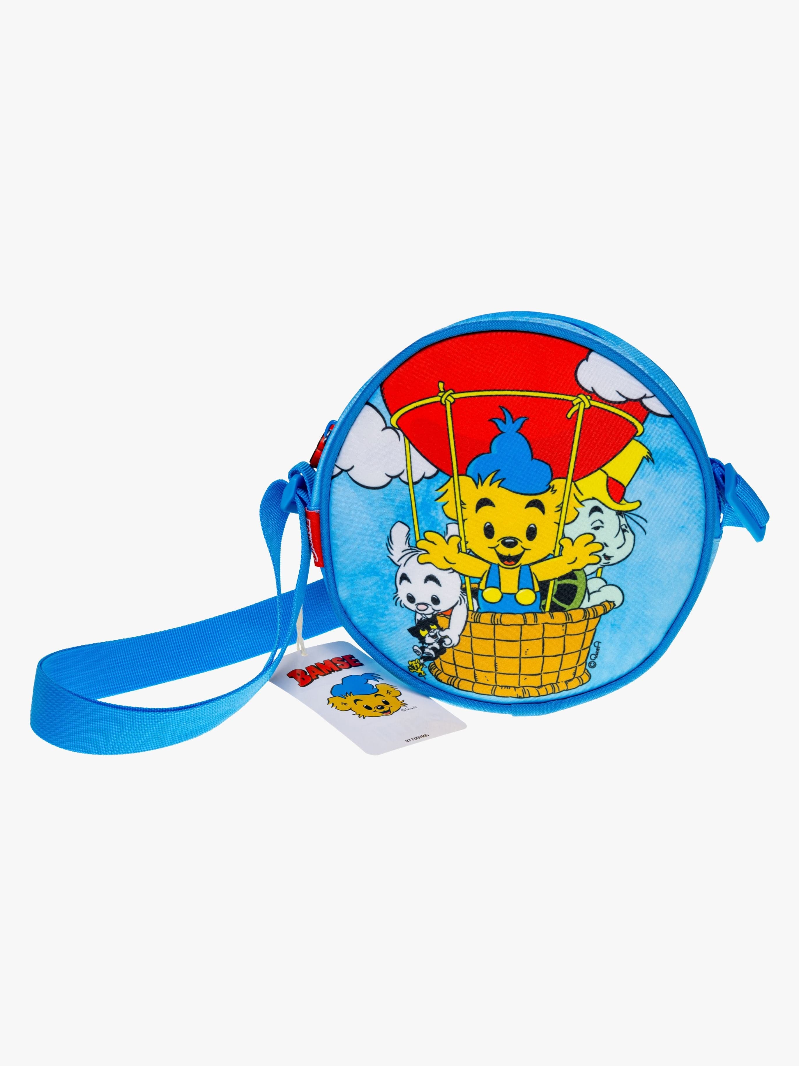 Bamse Pyöreä Laukku, Sininen