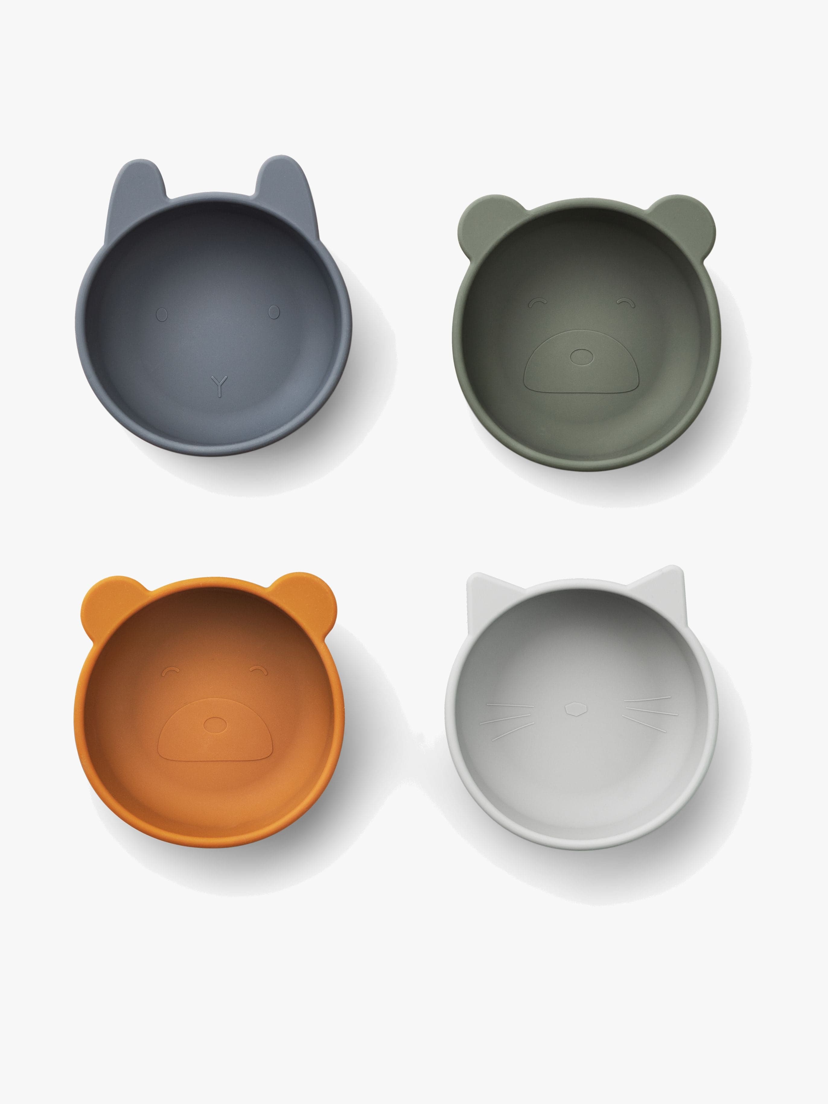 LIEWOOD Iggy Kulhot Silikoni 4-pack, Blue