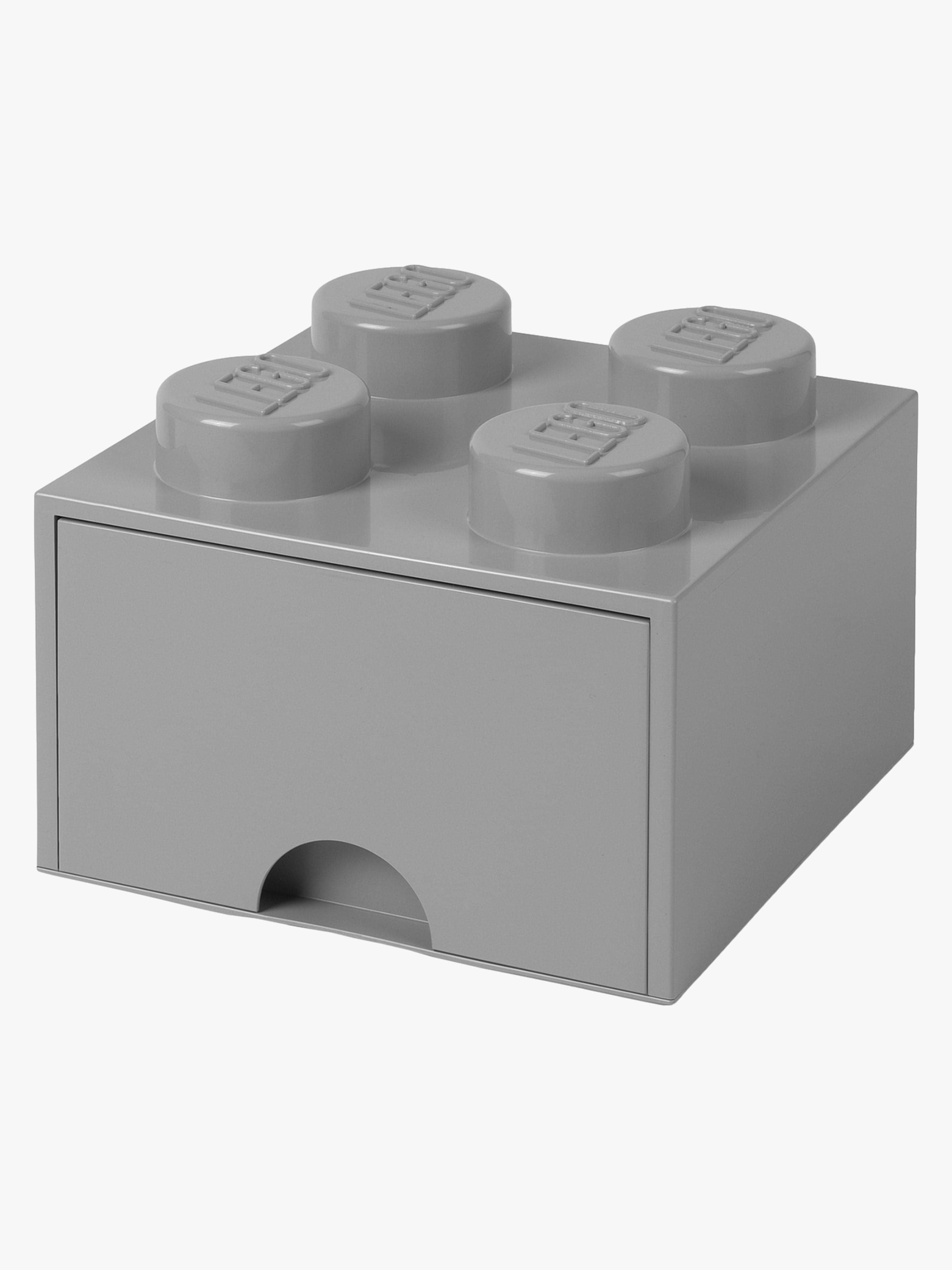 LEGO Säilytyslaatikko 4, Harmaa
