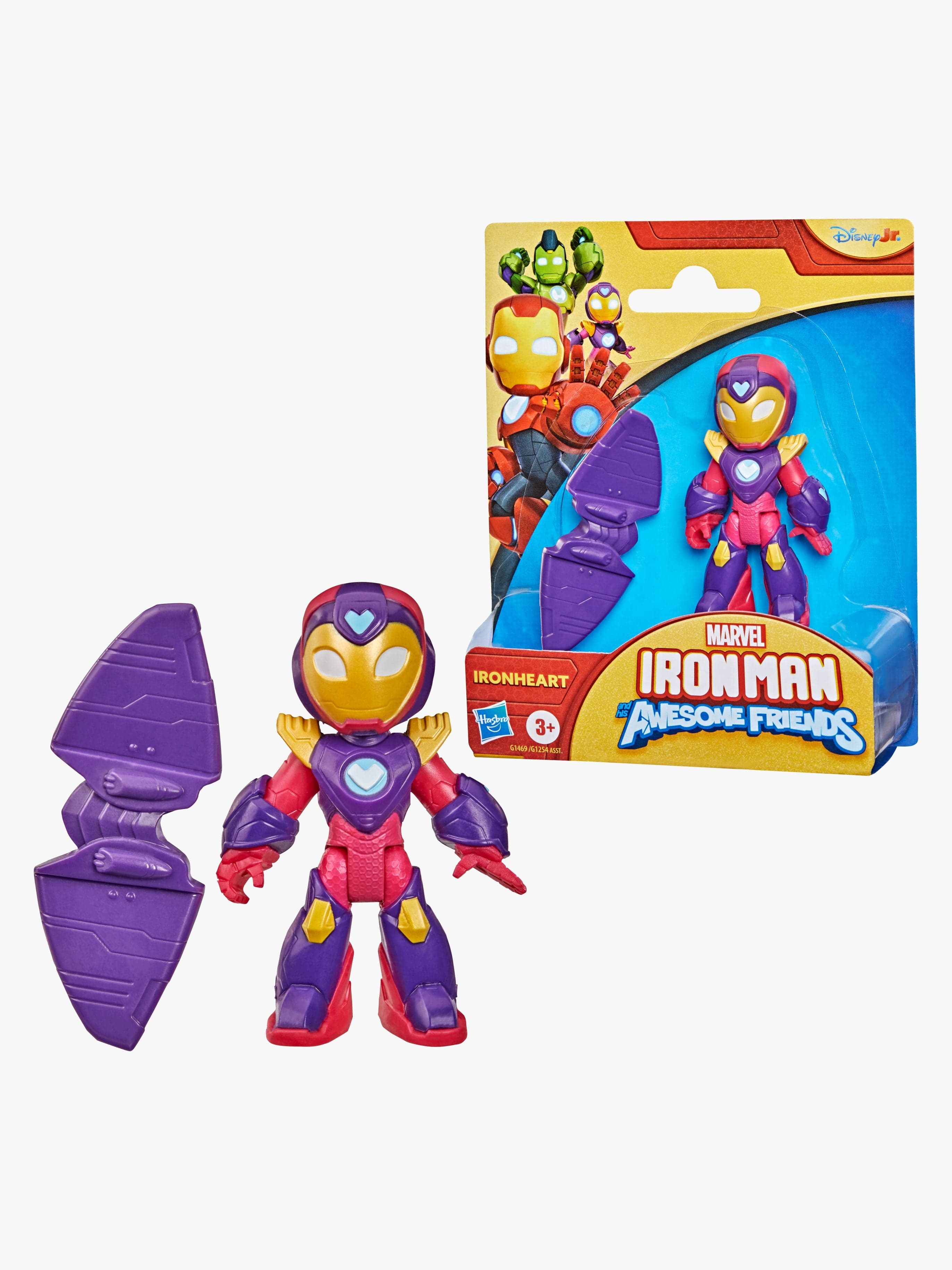 Iron Man and His Awesome Friends Toimintahahmo Ironheart 8 cm