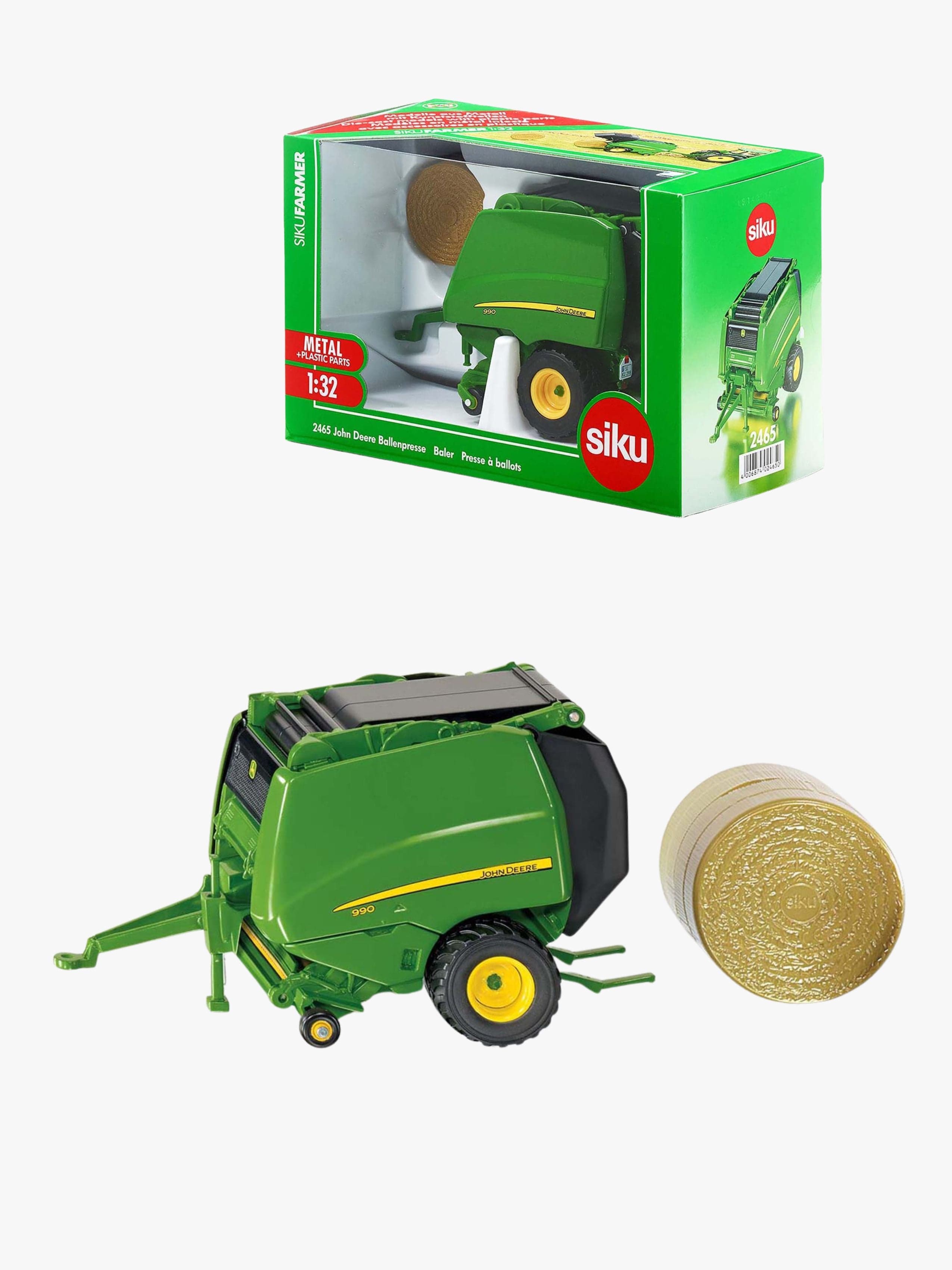 SIKU John Deere Paalain 1:32