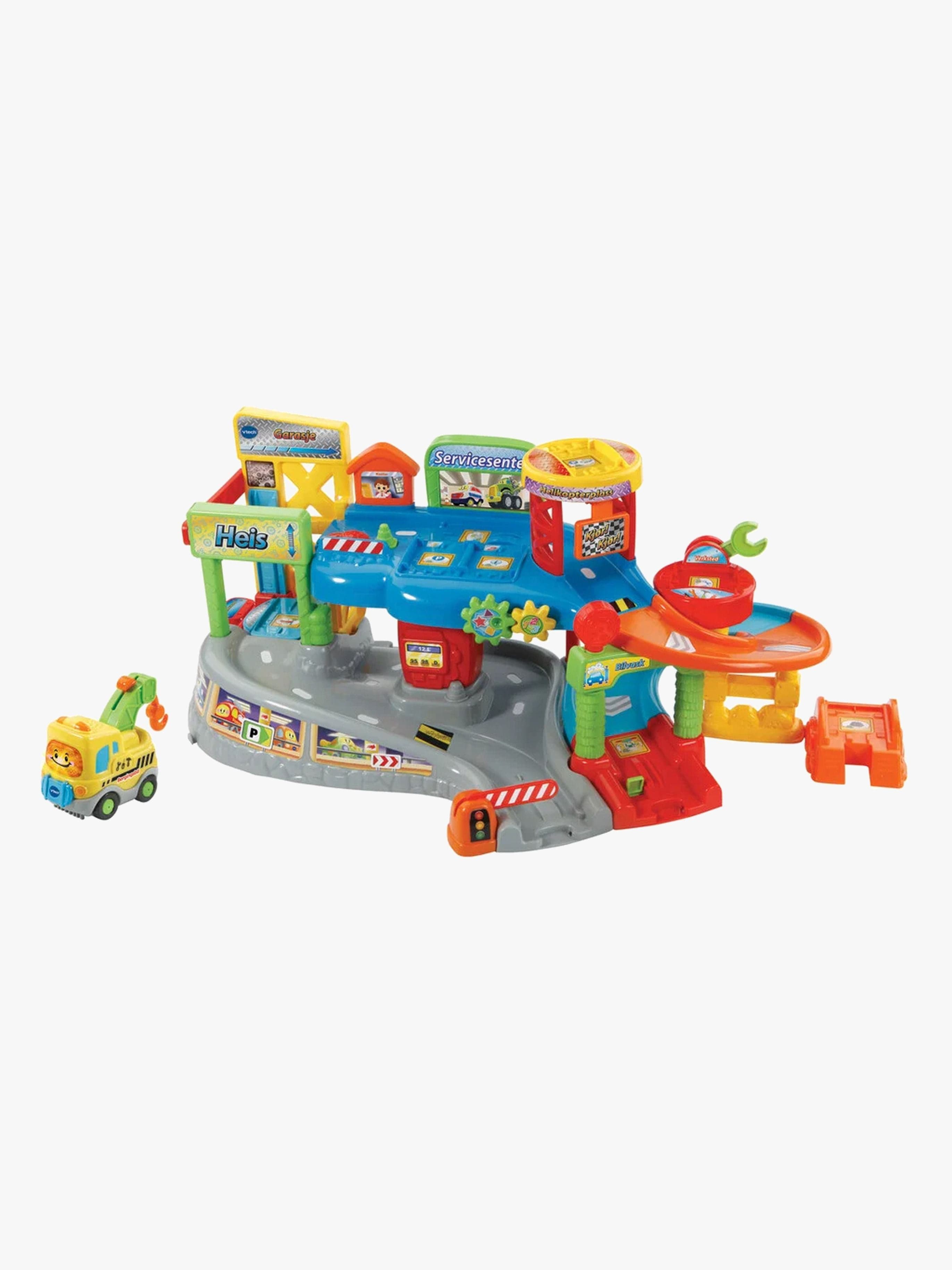 Vtech Autotalli Äänillä Ja Valoilla