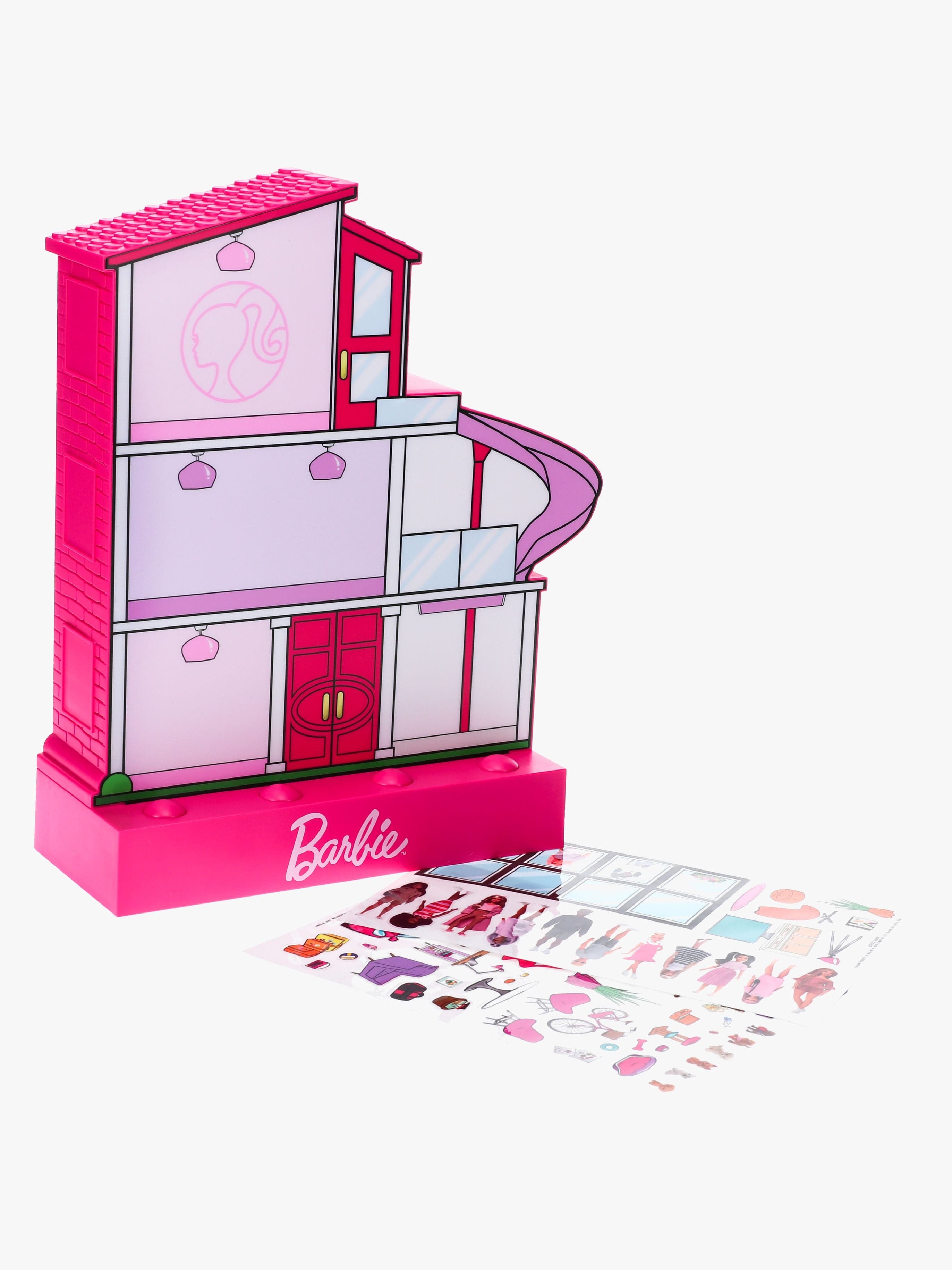 Paladone Barbie Dreamhouse Valaisin + Tarrat