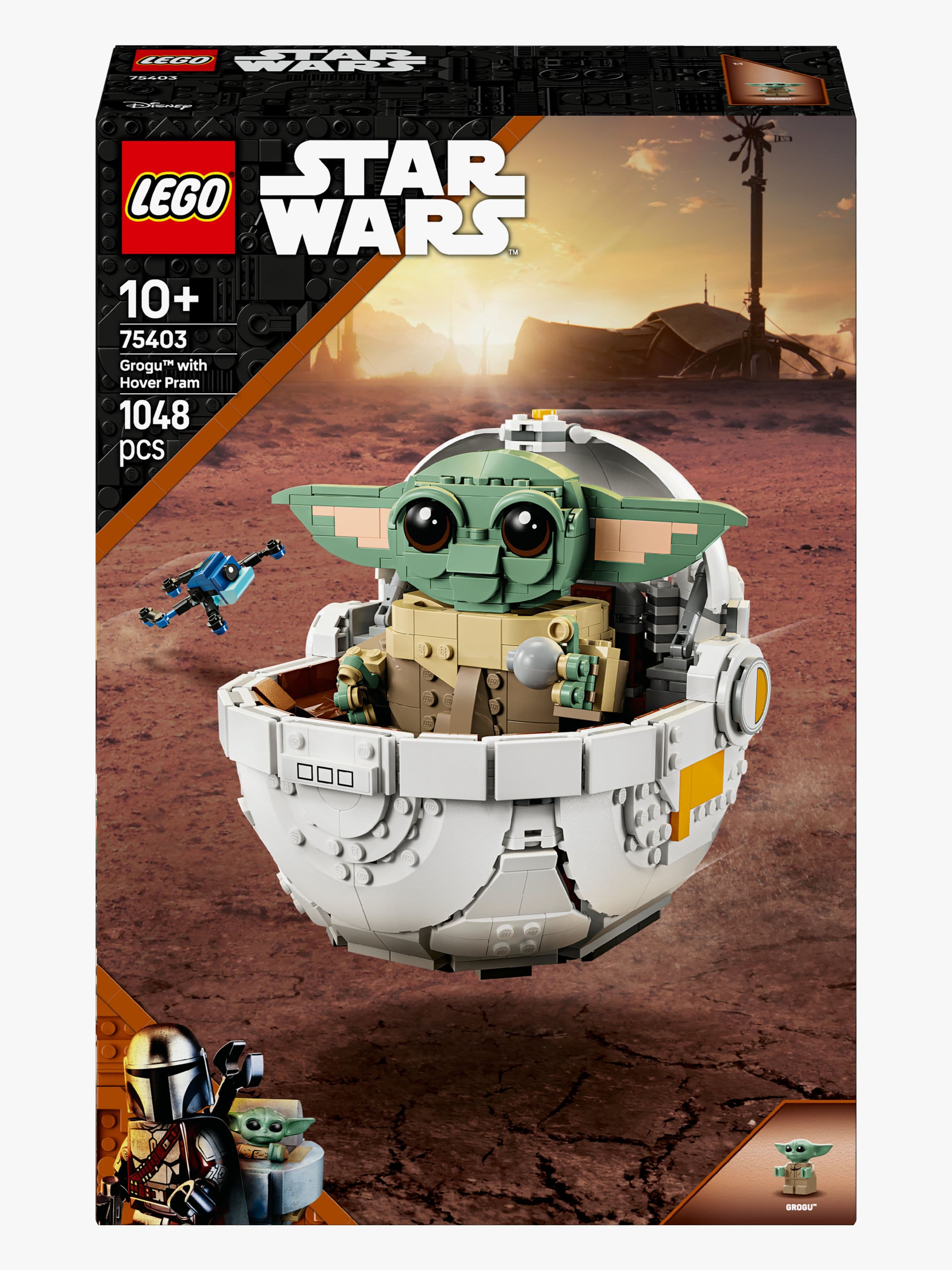 LEGO Star Wars 75403 Grogu ja leijuvaunut