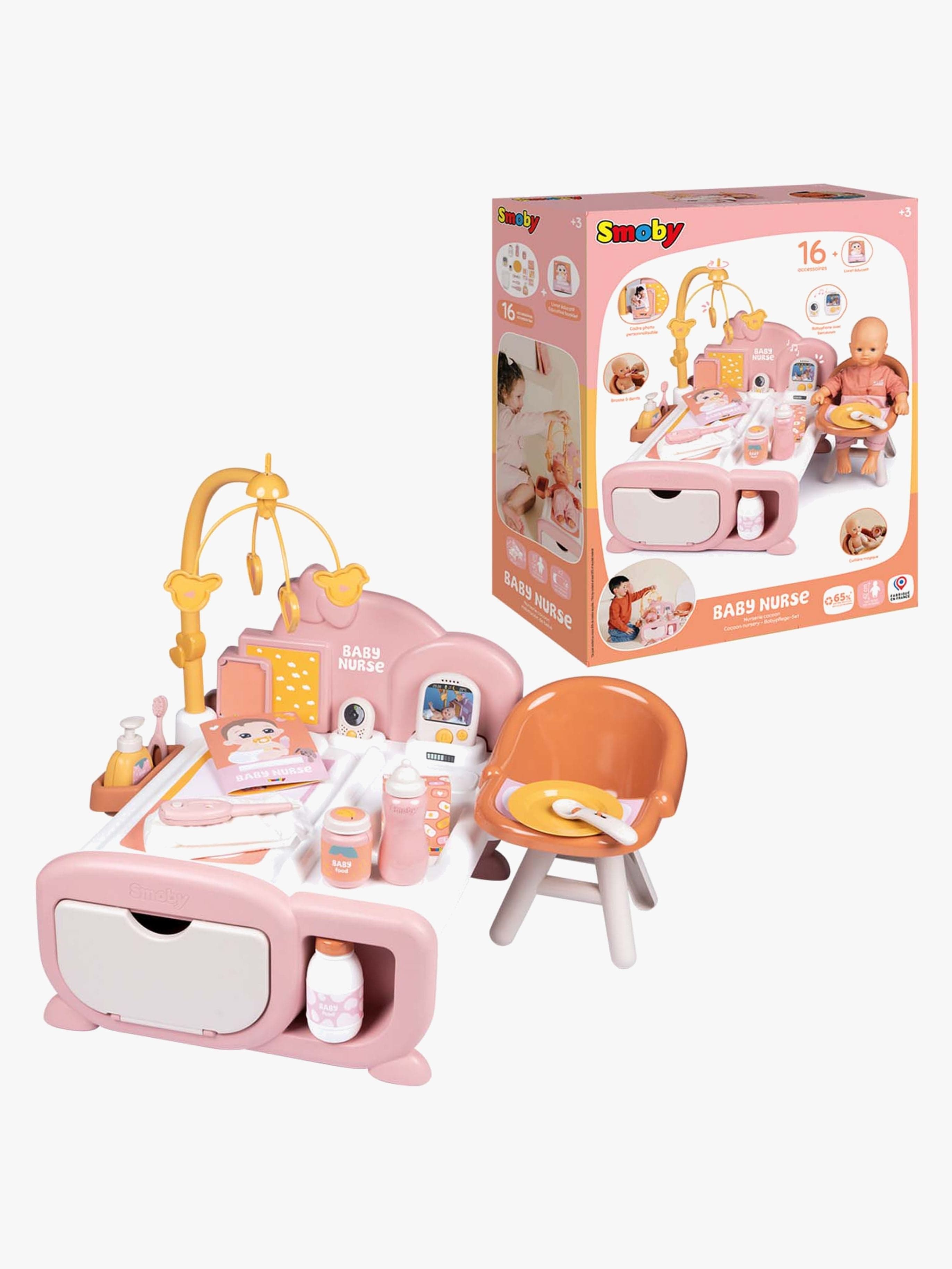 Smoby Baby Nurse Vauvanhuonesetti Cocoon