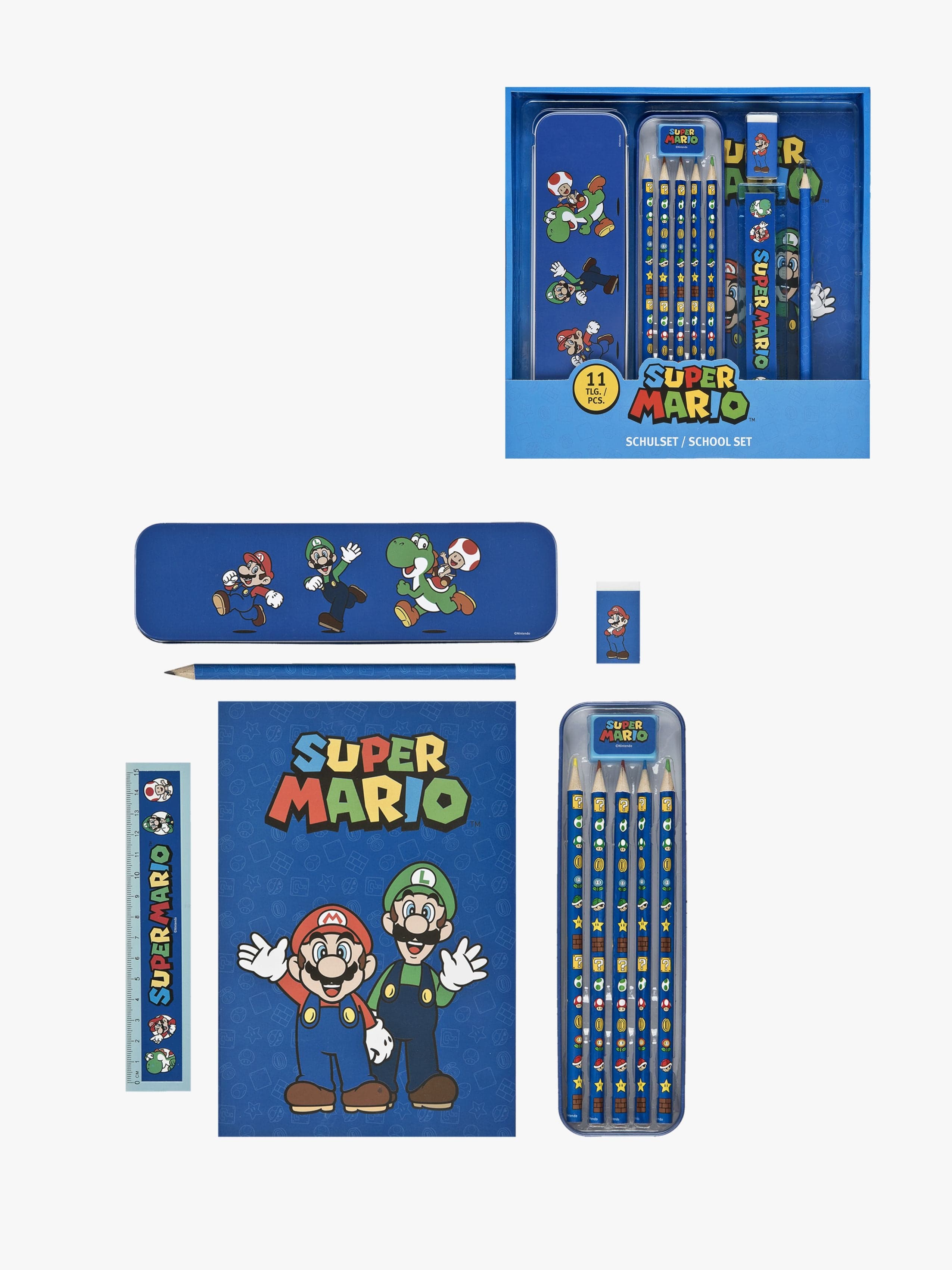 Super Mario Kirjoitussetti