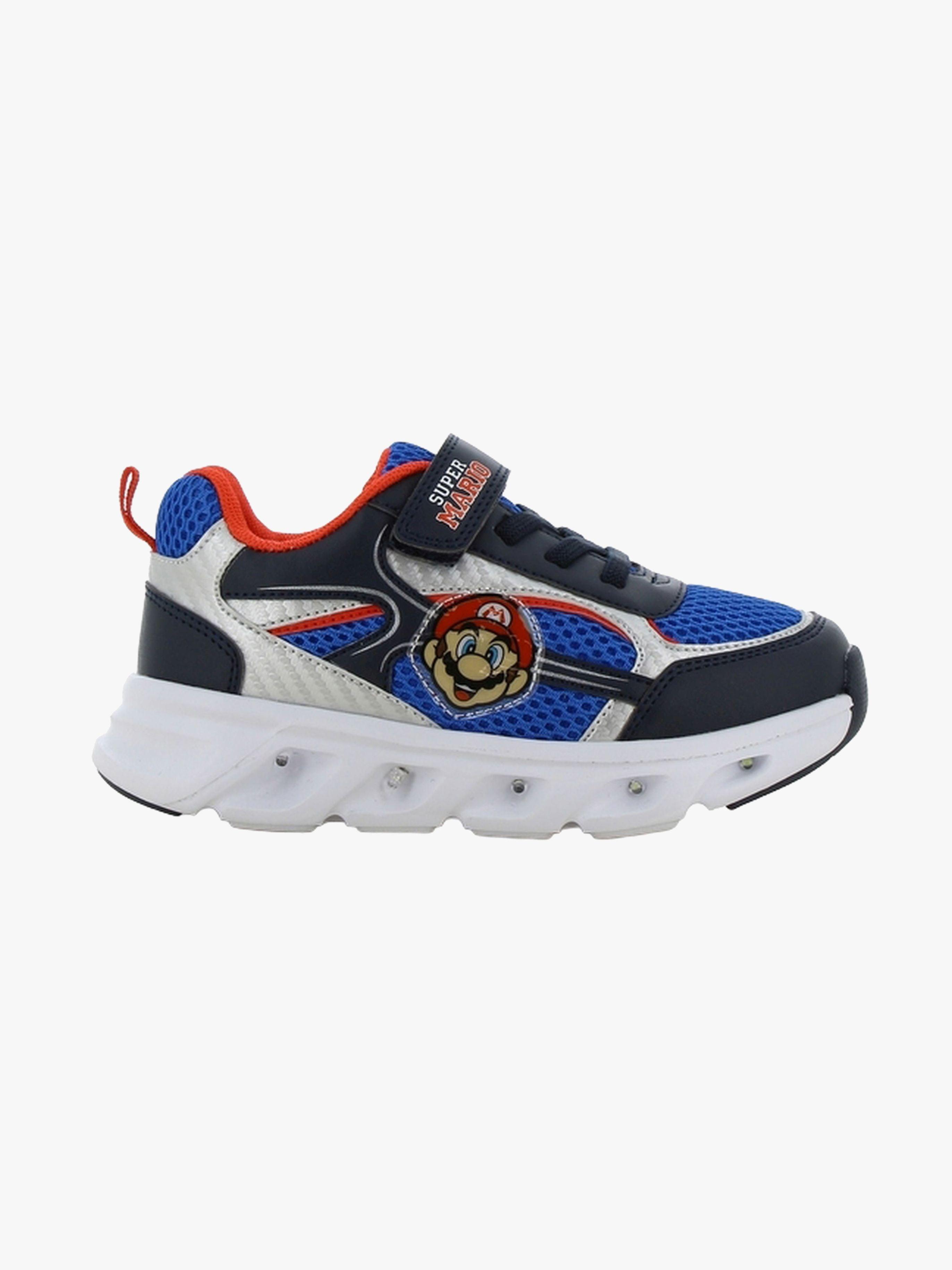 Super Mario Vilkkuvat Lenkkarit, Navy/Cobalt Blue, 27