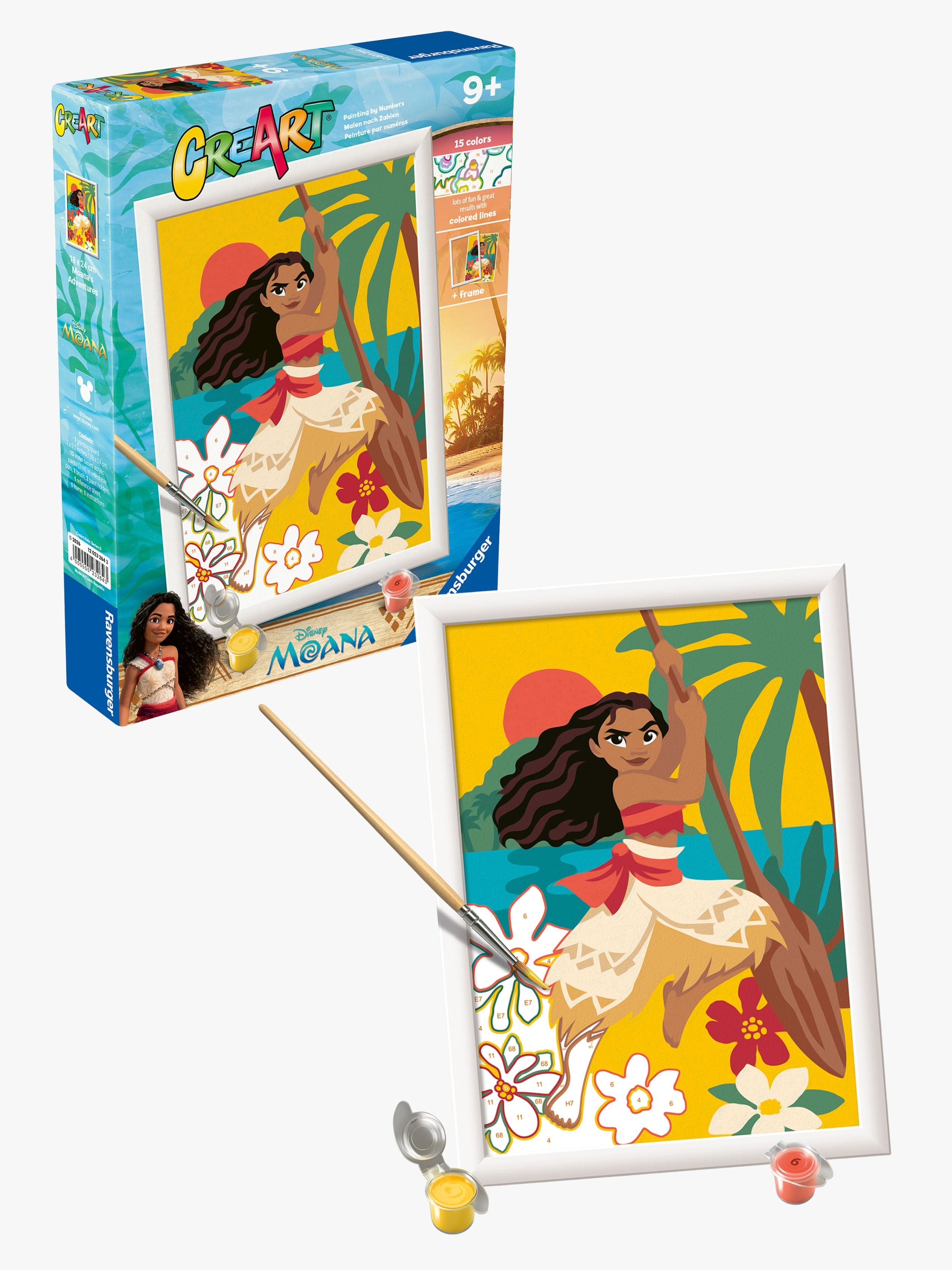 Ravensburger CreArt Vaiana Taidesetti
