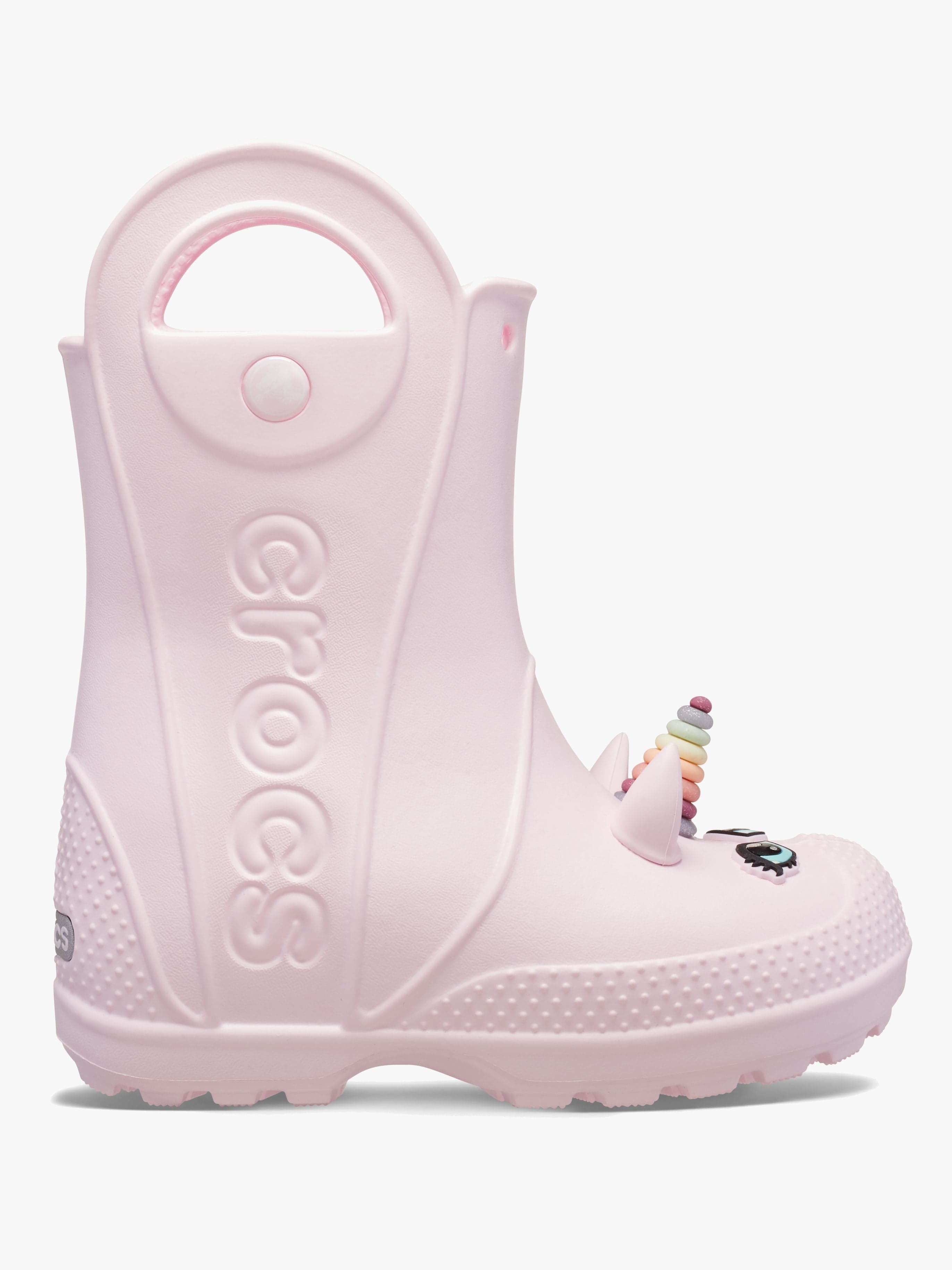 Crocs Handle It Unicorn Kumisaappaat, Pink Milk, 30-31