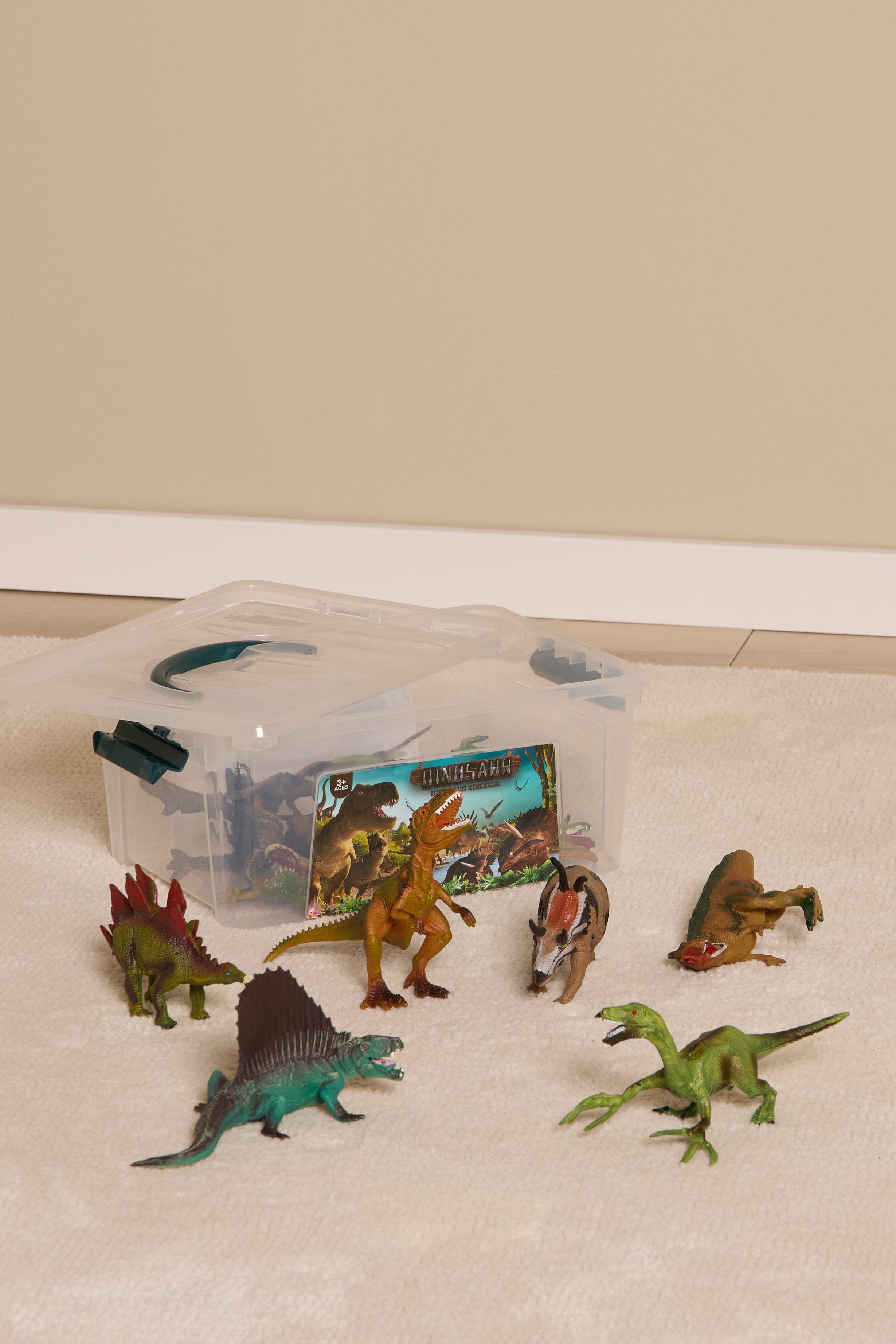 Cloudberry Castle Animal Dinosaur Eläinsetti 12 Kpl