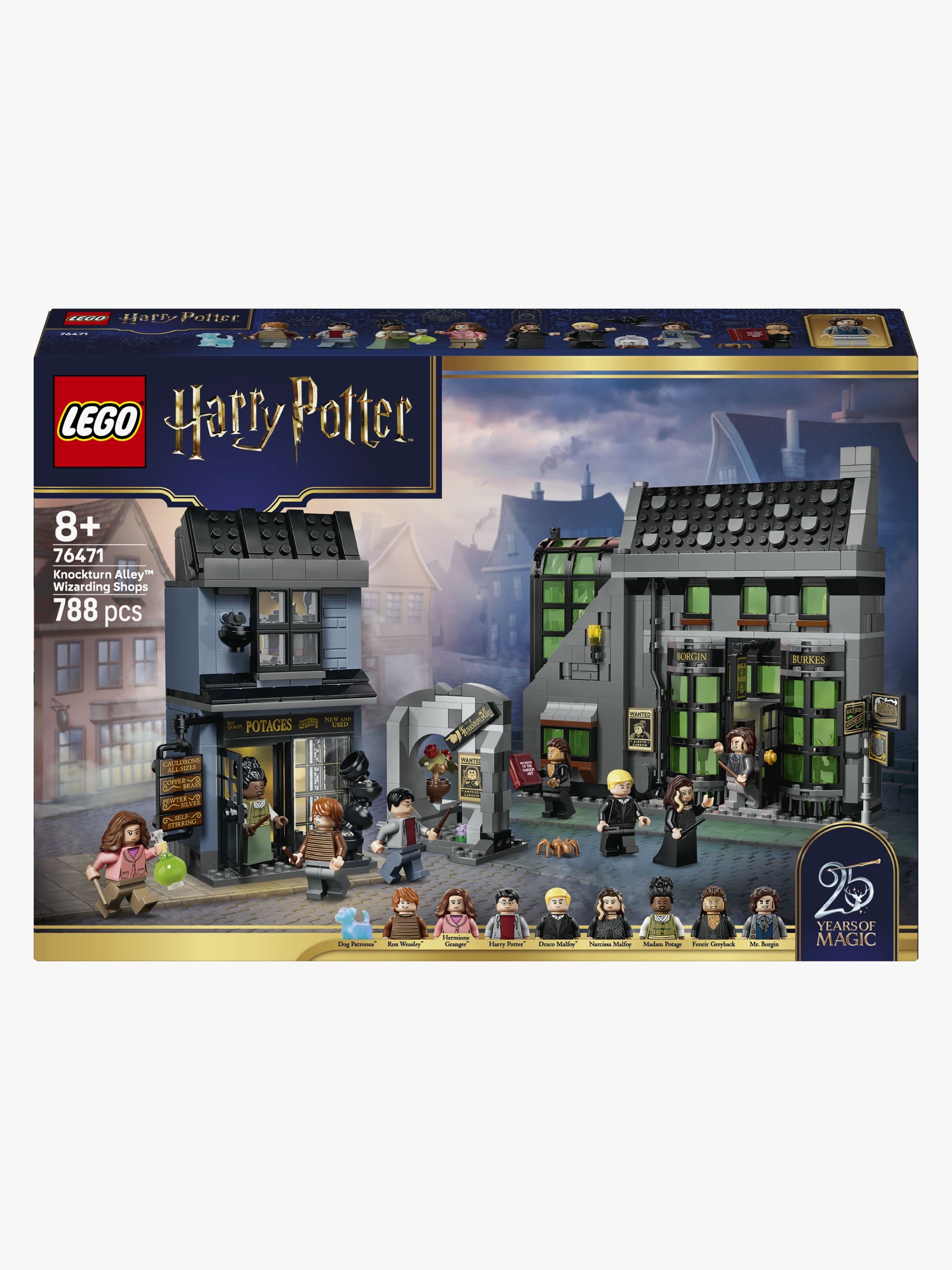 LEGO Harry Potter 76471 Iskunkiertokujan velhokaupat