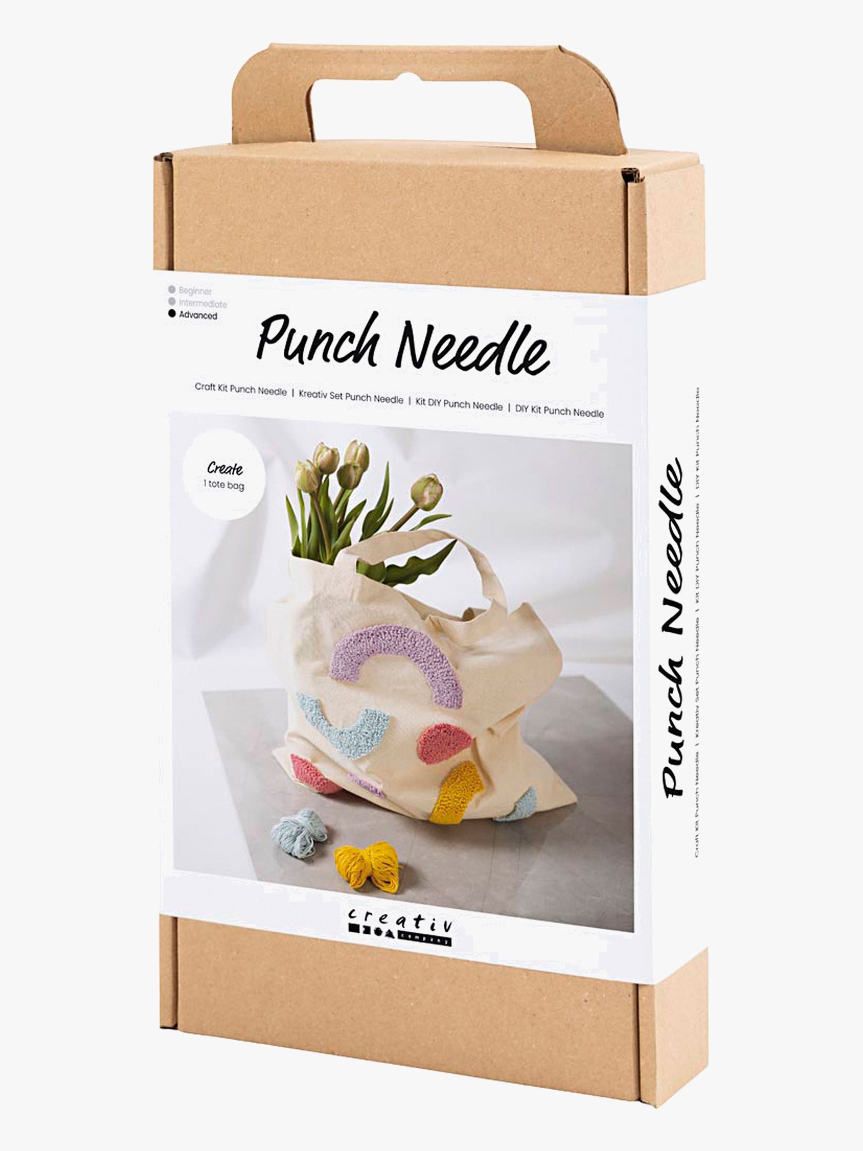 Creativ Company Askartelusetti Kirjailu Kassi Pastelliväreilla