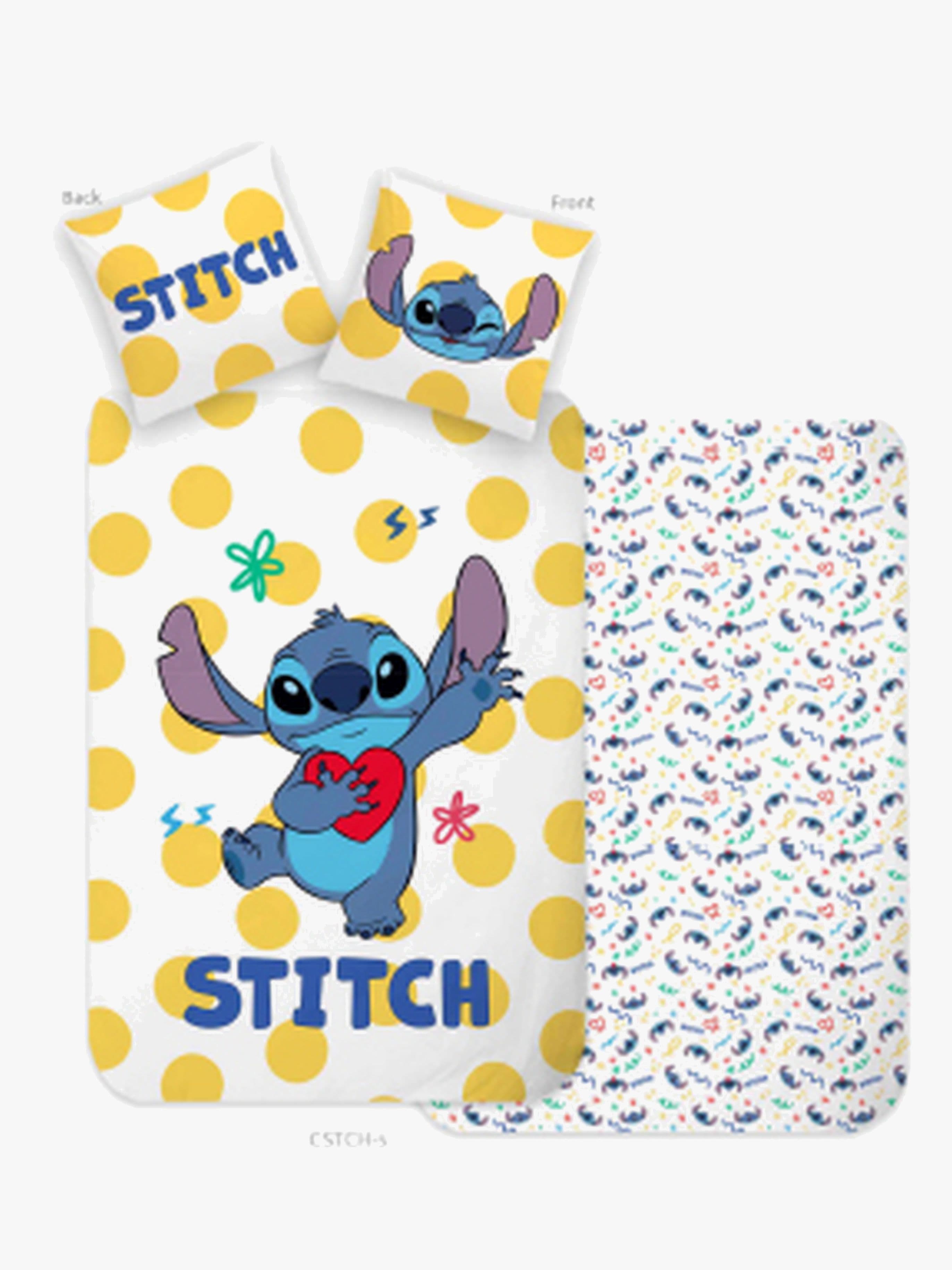 Disney Lilo & Stitch Pussilakanasetti 150x210, Keltainen