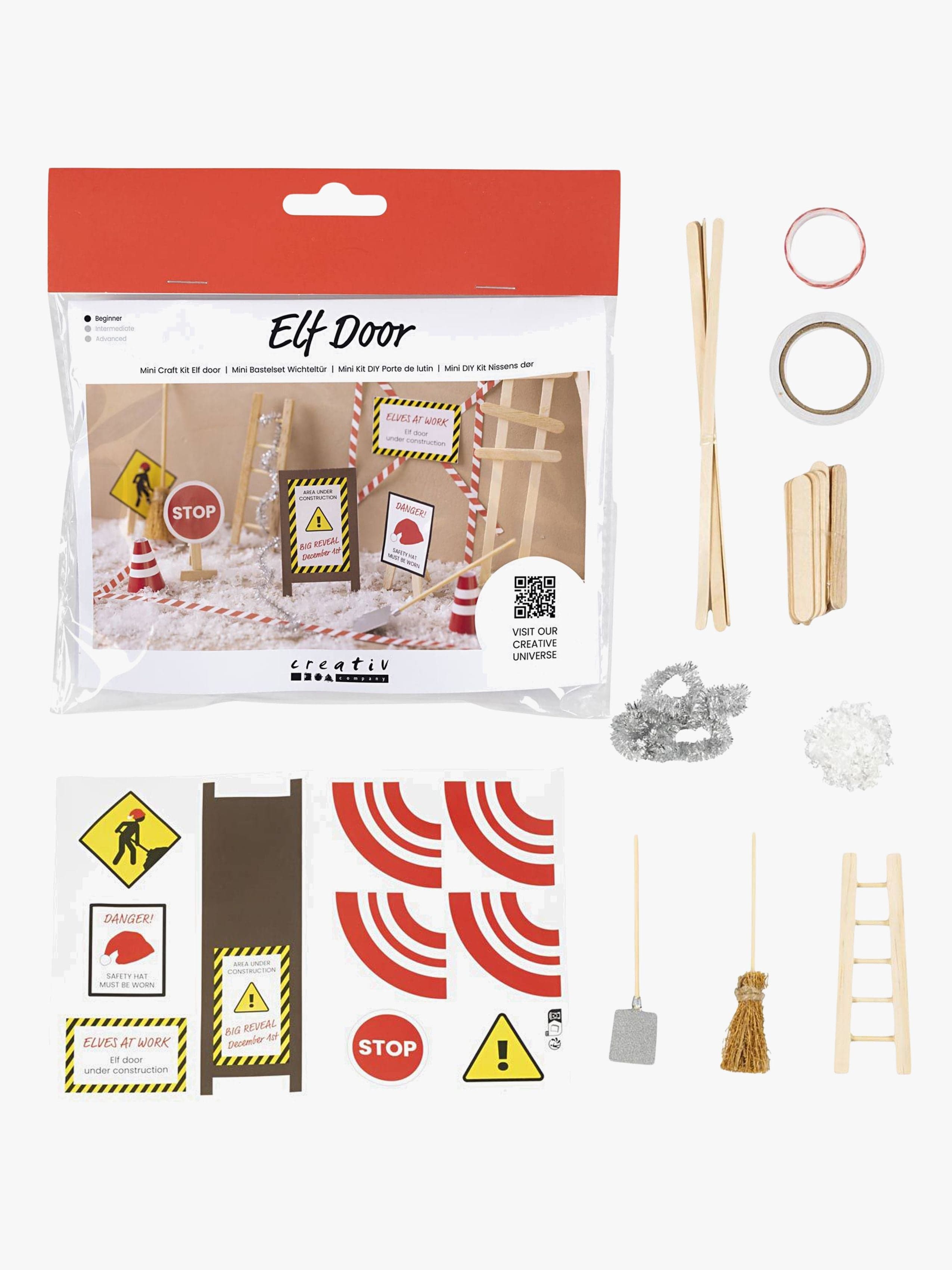 Creativ Company Askartelusetti Tonttuovi DIY Työmaa