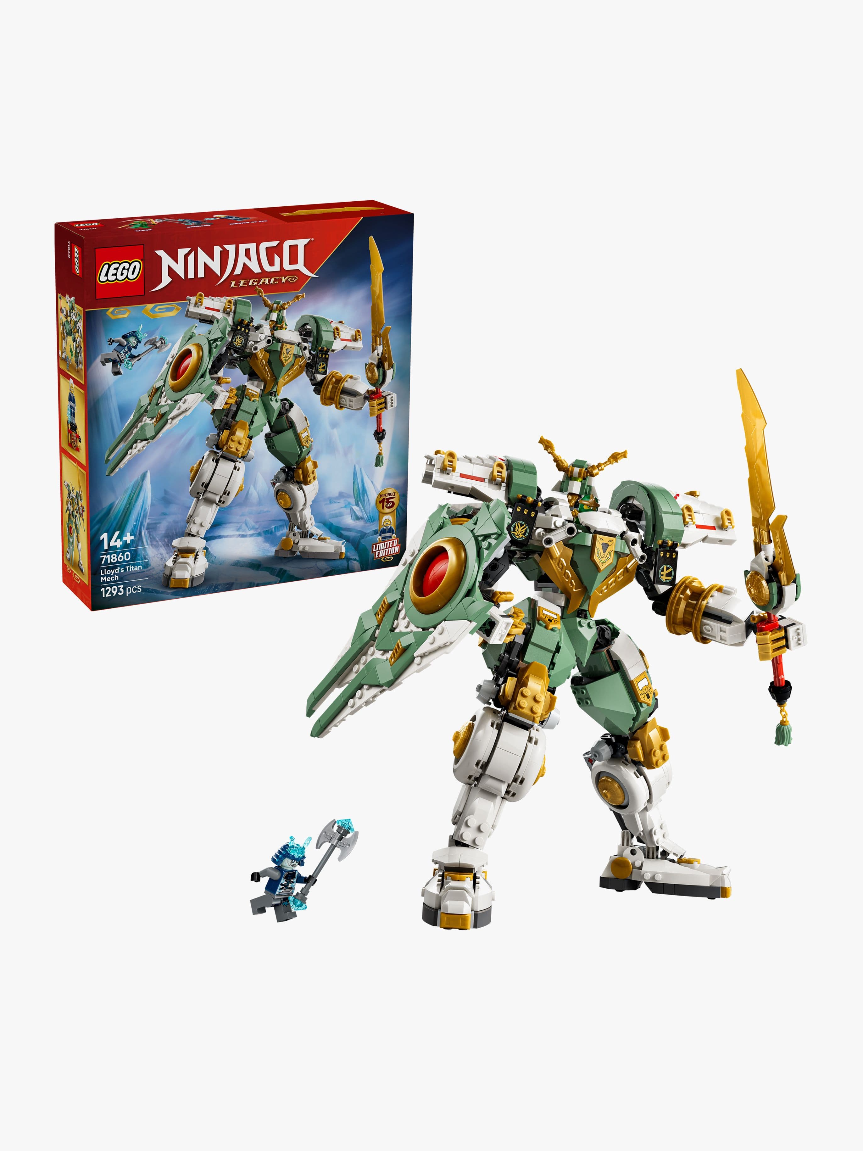 LEGO Ninjago 71860 Lloydin titaanirobotti – 15-vuotisjuhlamalli