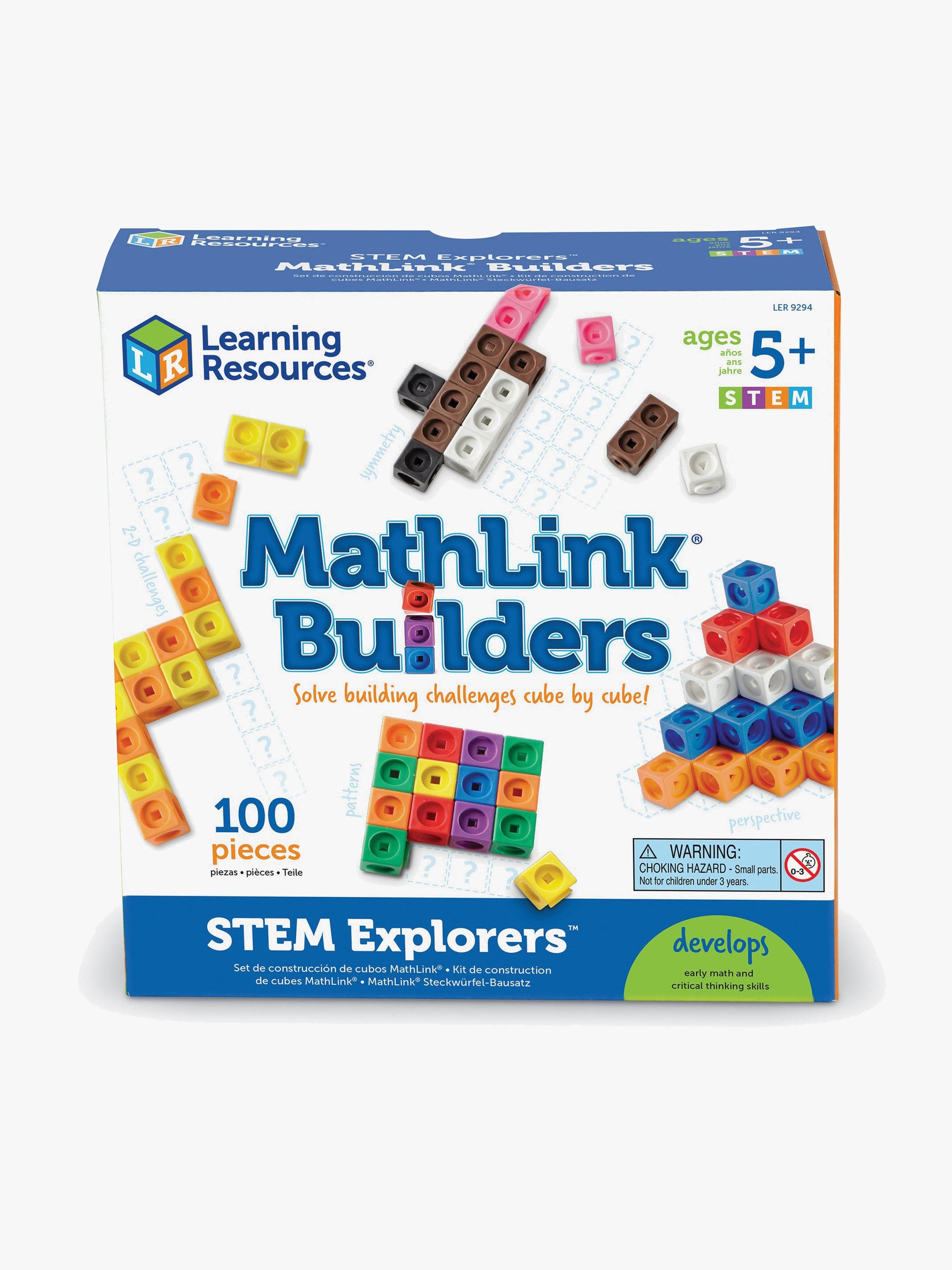 Learning Resources MathLink Opettavainen Rakennussarja STEM Explorers