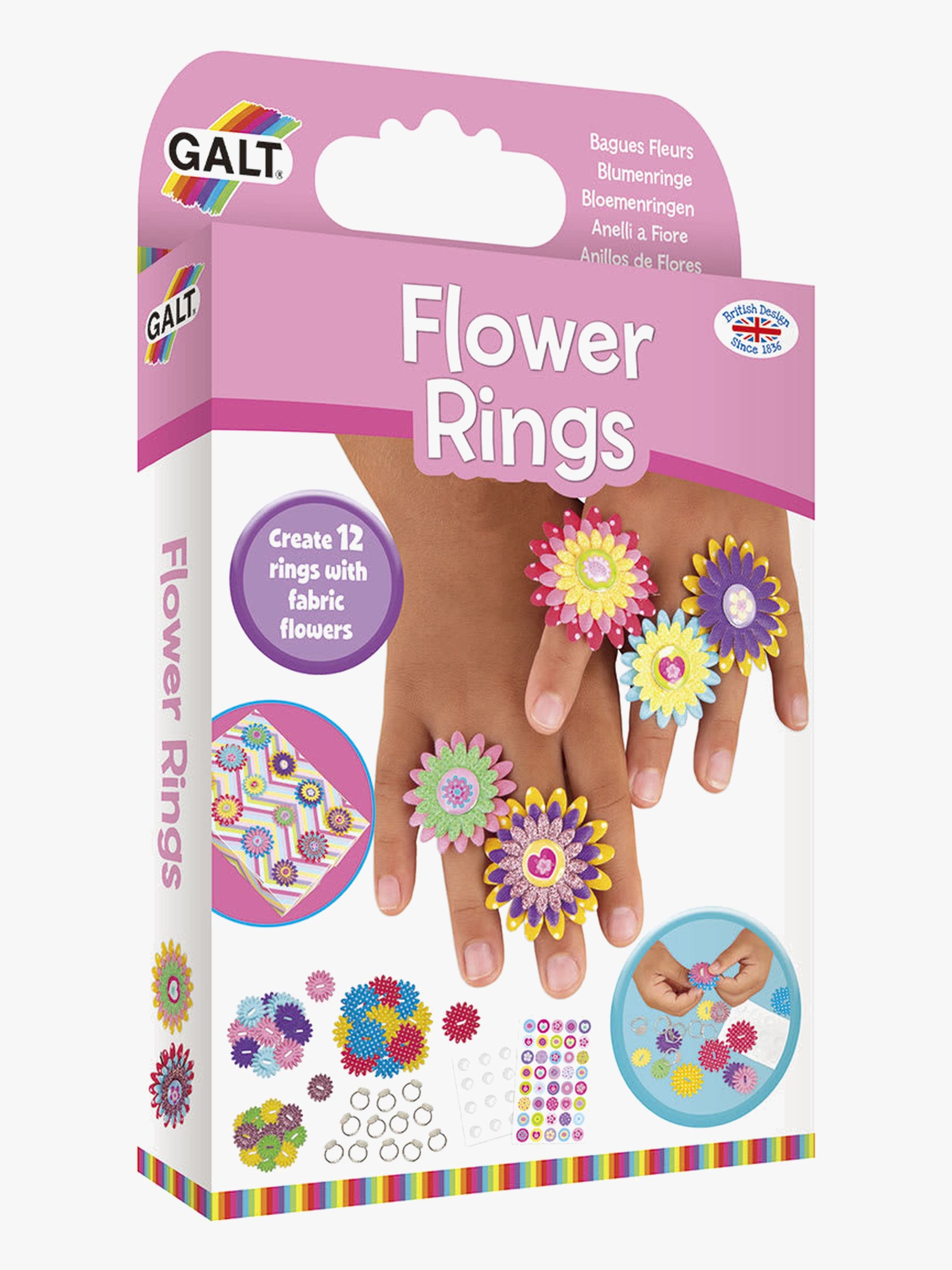 Galt Askartelusetti Kukkasormukset