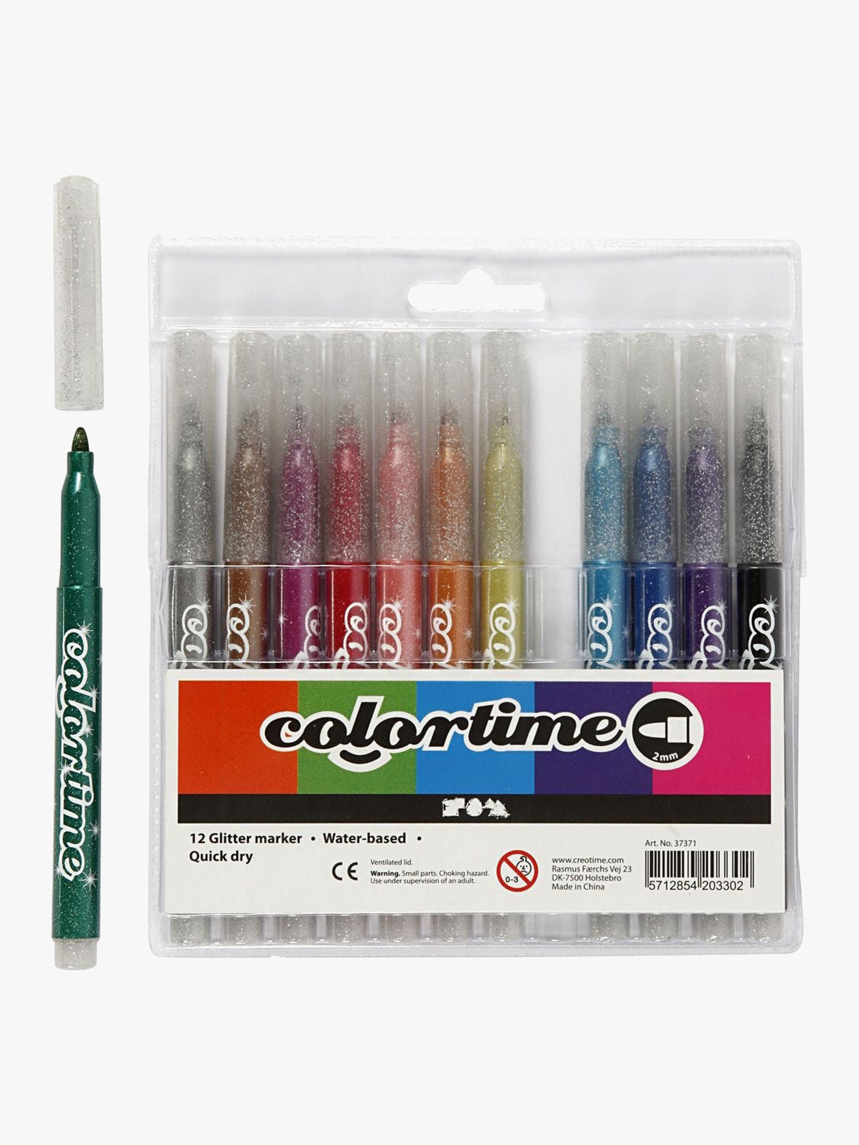 Colortime Kimallekynät Värilajitelma 12 Kpl