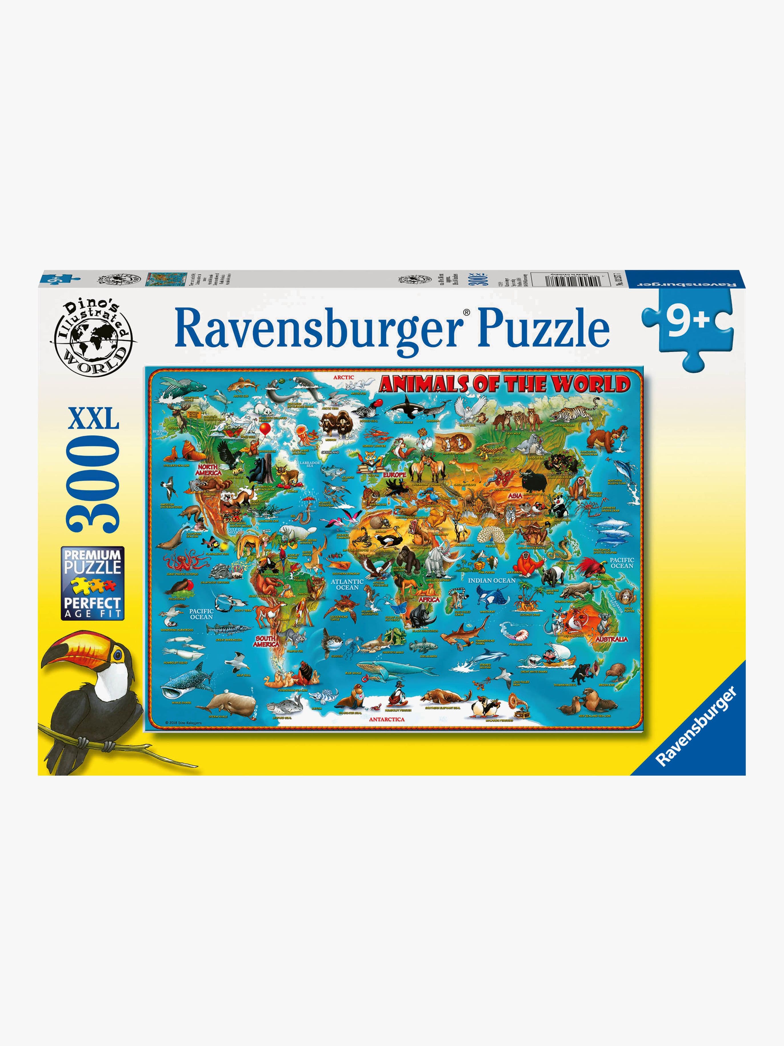 Ravensburger Palapeli Eläinmaailma 300