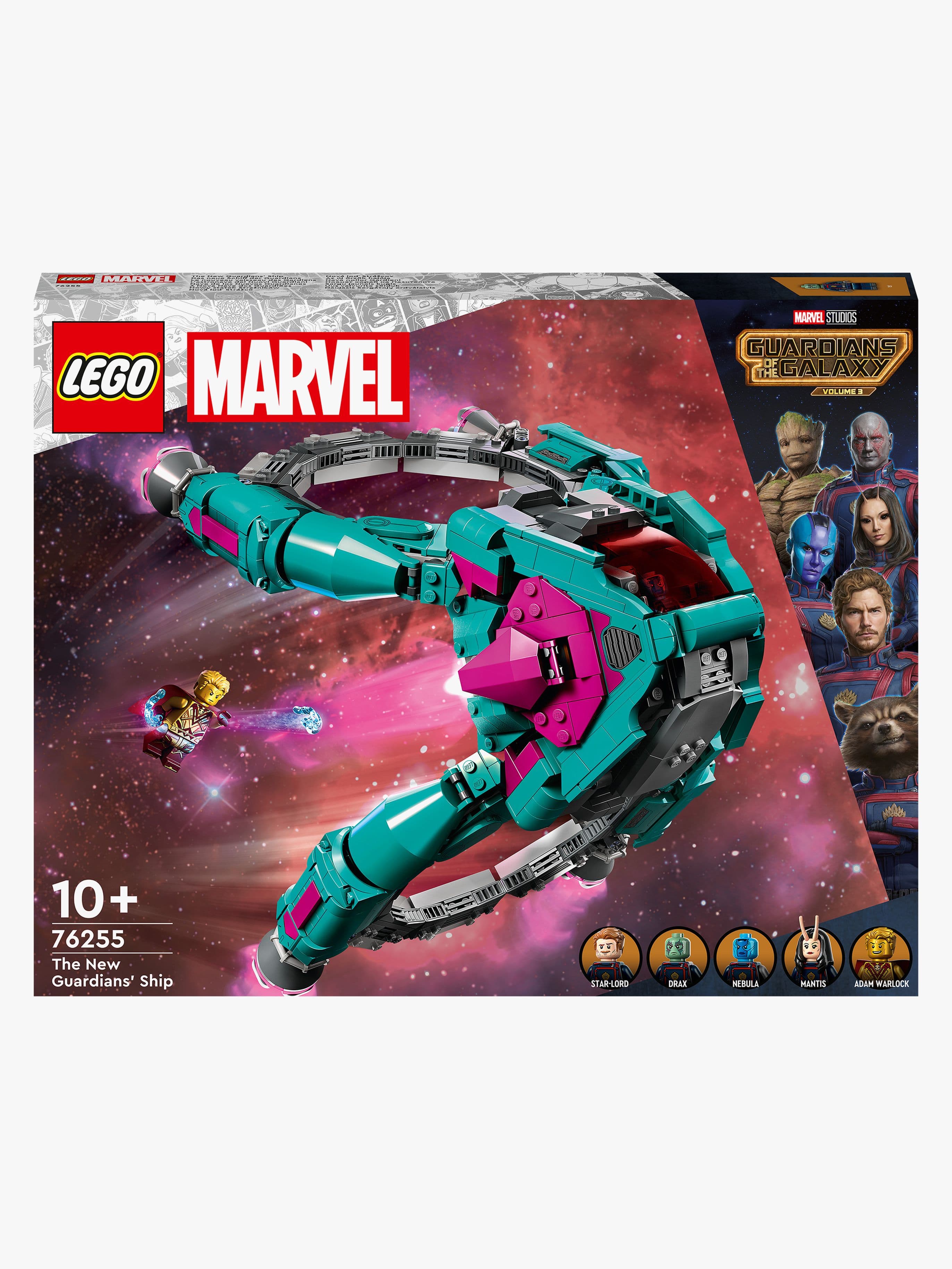 LEGO Super Heroes 76255 Uusi Vartijoiden alus