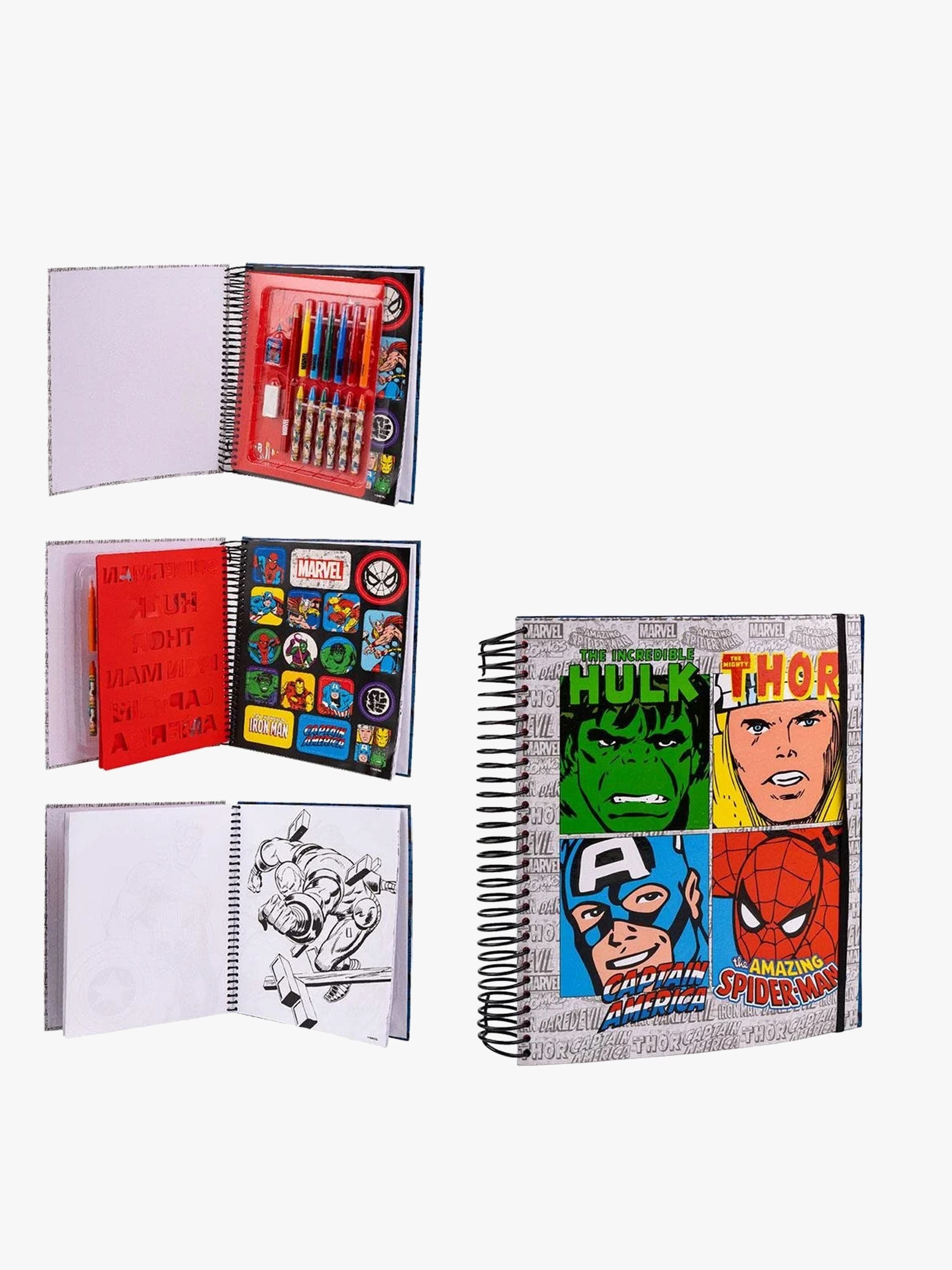 Marvel Super Aktiviteetti Värityskirja