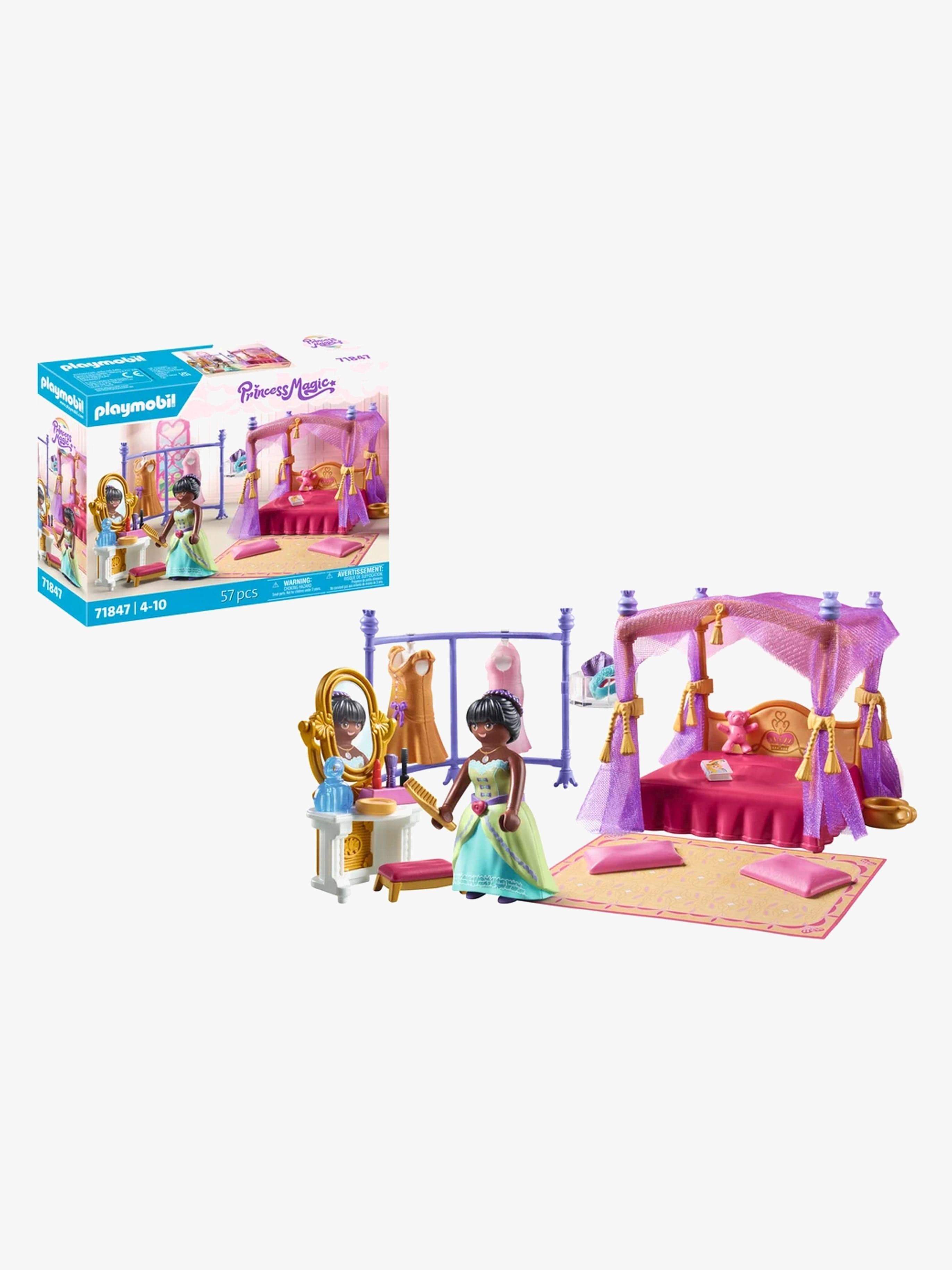 Playmobil Princess 71847 Makuuhuone Ja Pukeutumishuone