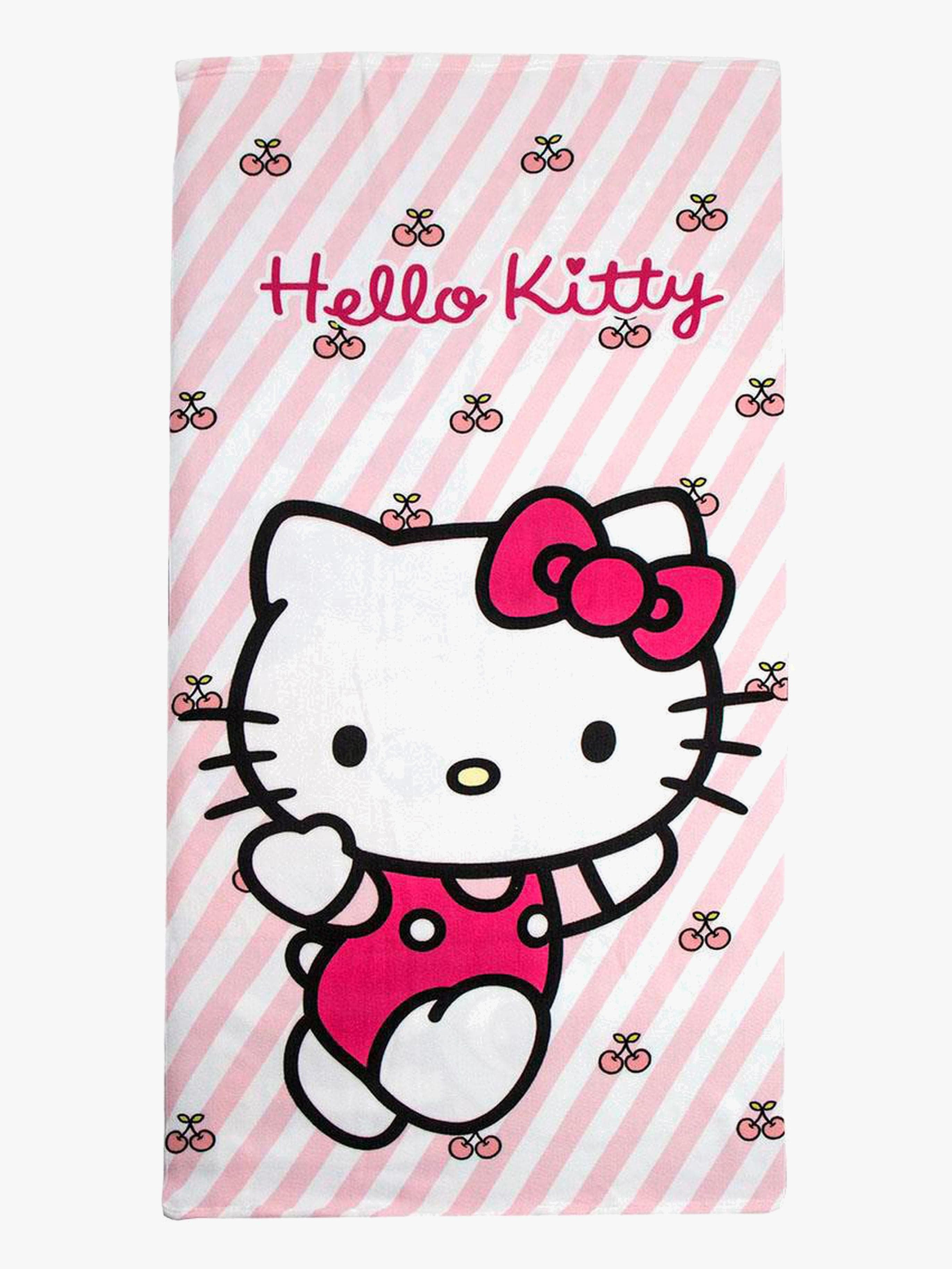 Hello Kitty Rantapyyhe, Vaaleanpunainen