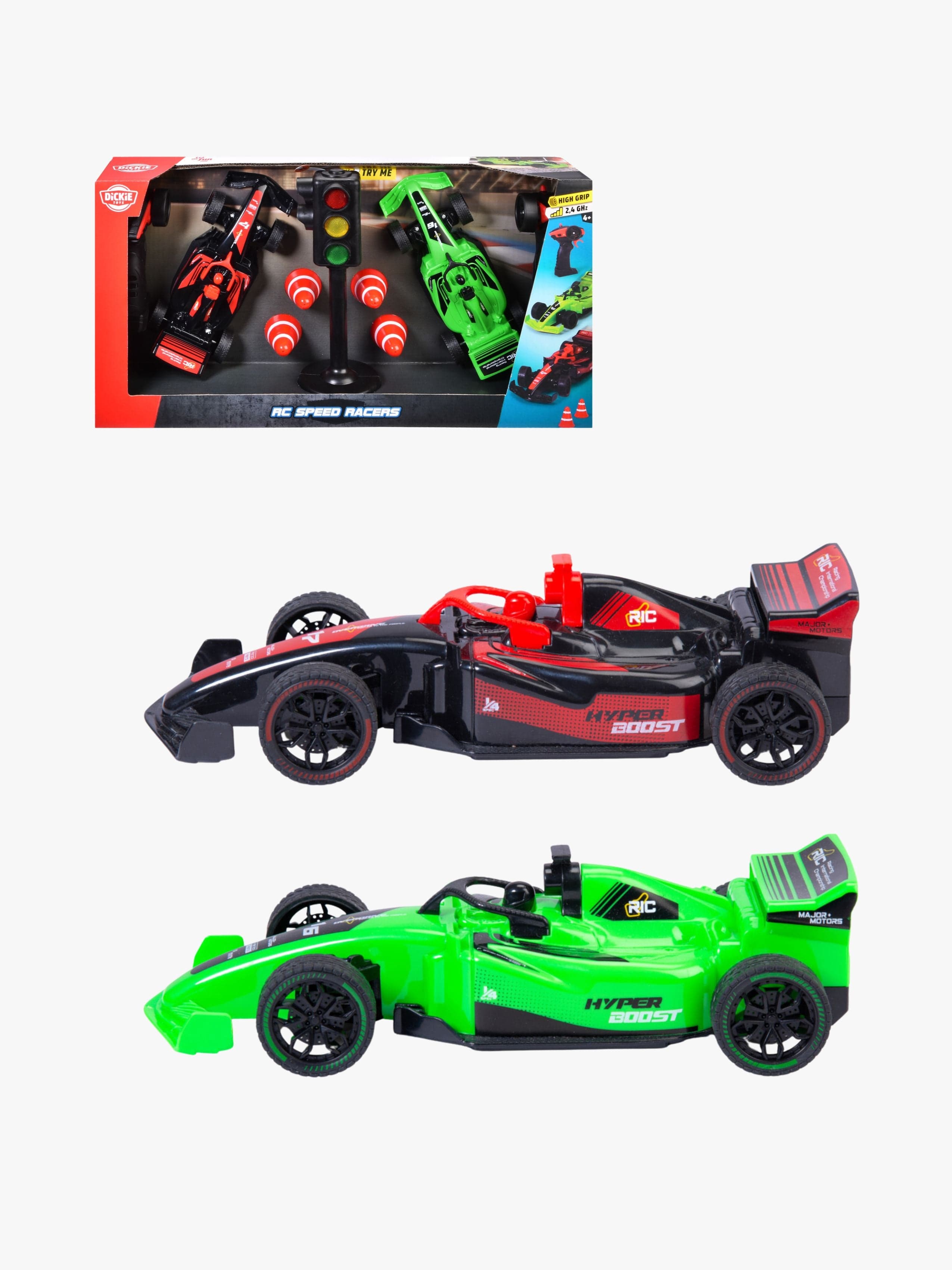Dickie Toys Kauko-ohjattavat Speed Racers 2-pack