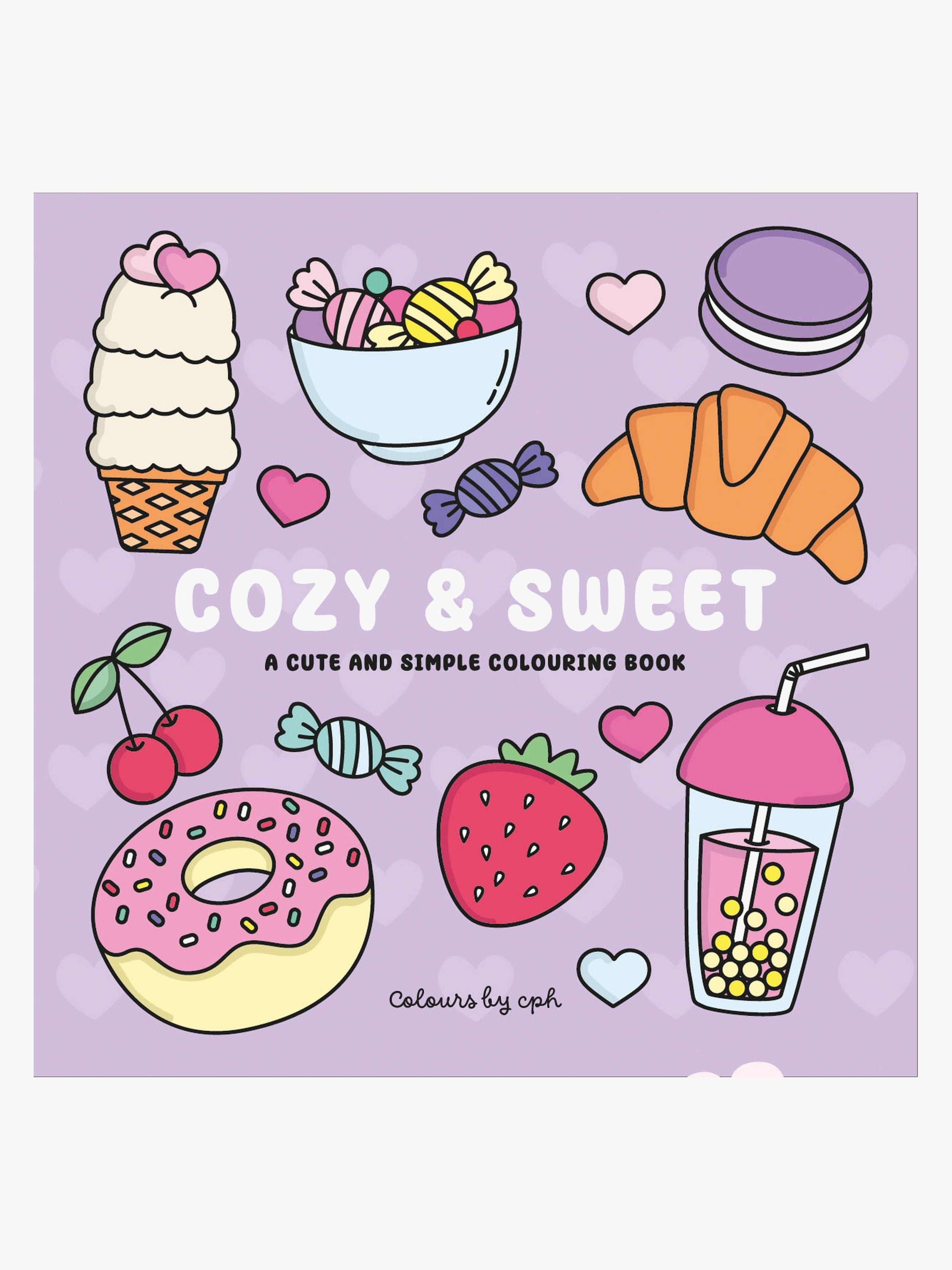 ColoursbyCPH Cozy & Sweet Värityskirja