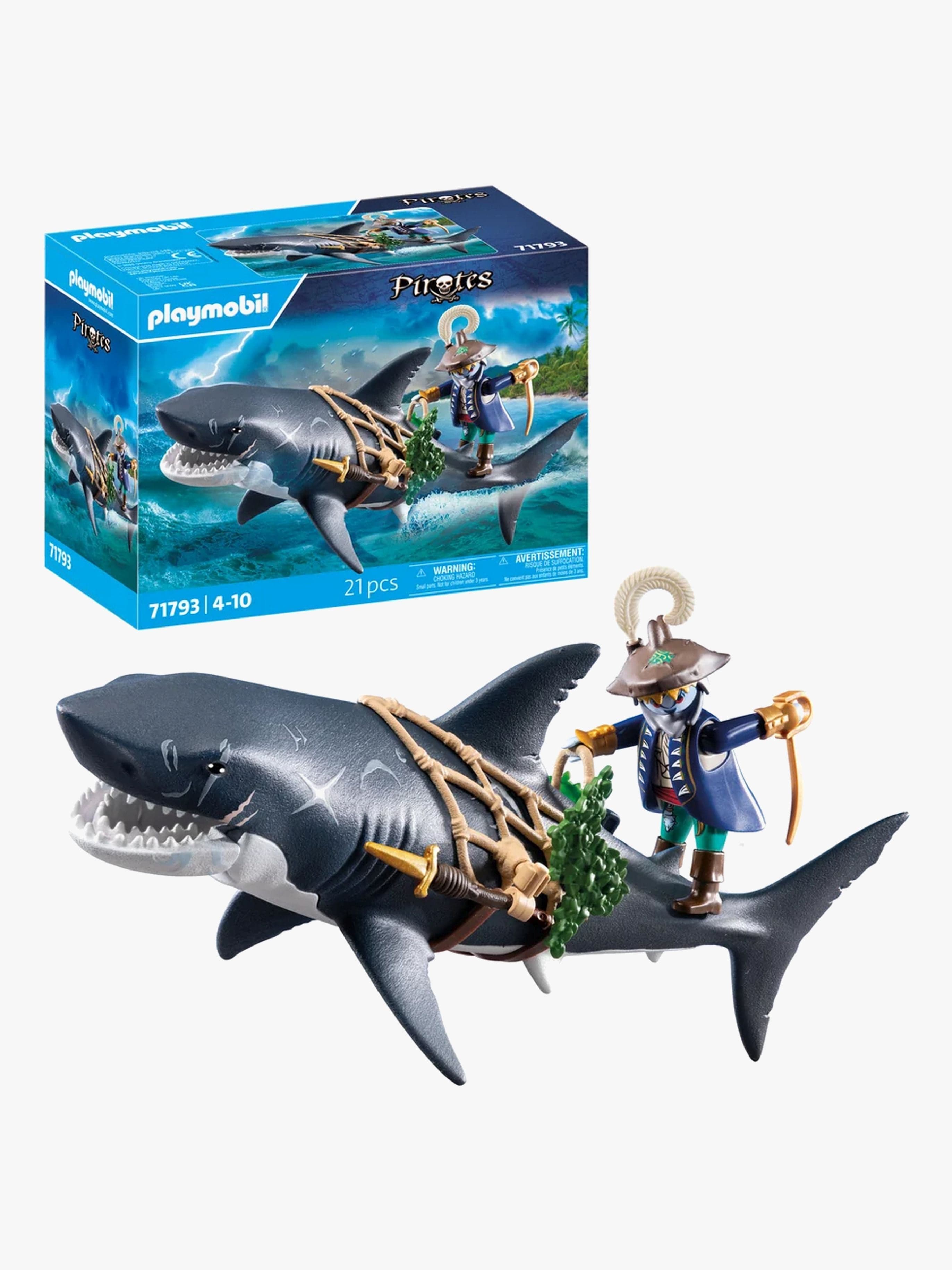 Playmobil Pirates 71793 Jättihai Ja Merirosvo