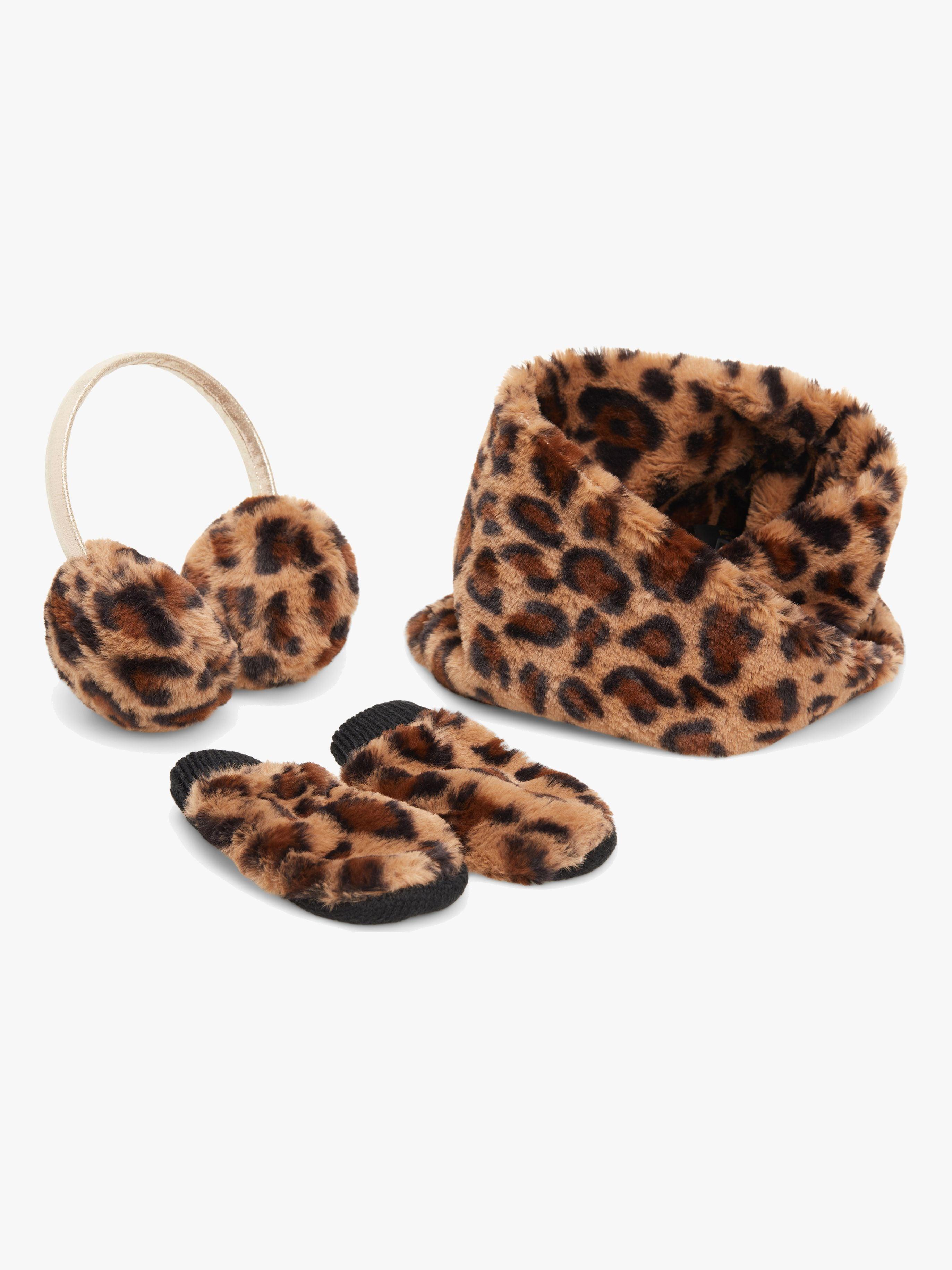 Petite Chérie Atelier Zoey Tekoturkissetti, Leopard, 4−6 vuotta