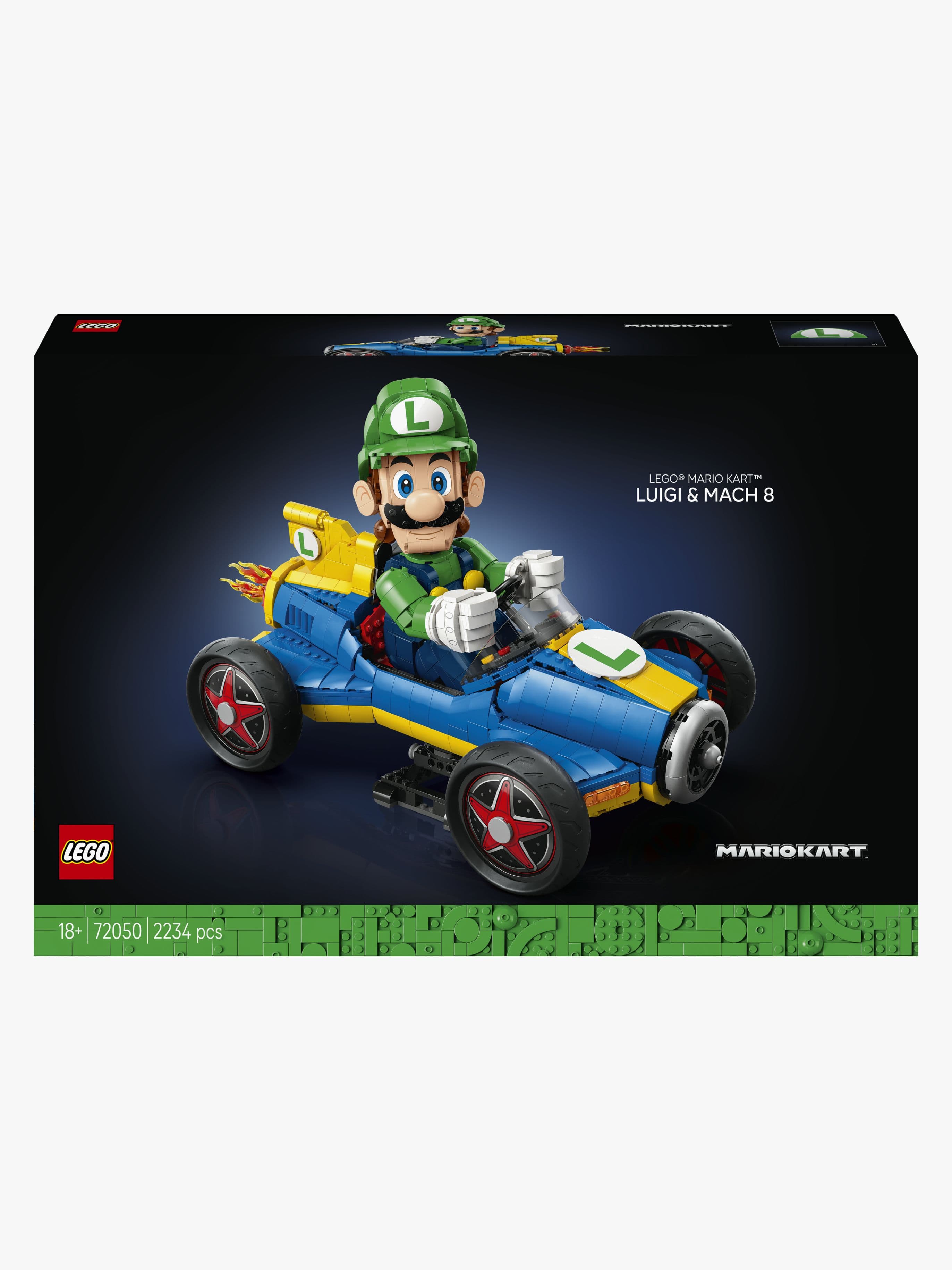 LEGO Super Mario 72050 Mario Kart – Luigi ja Mach 8