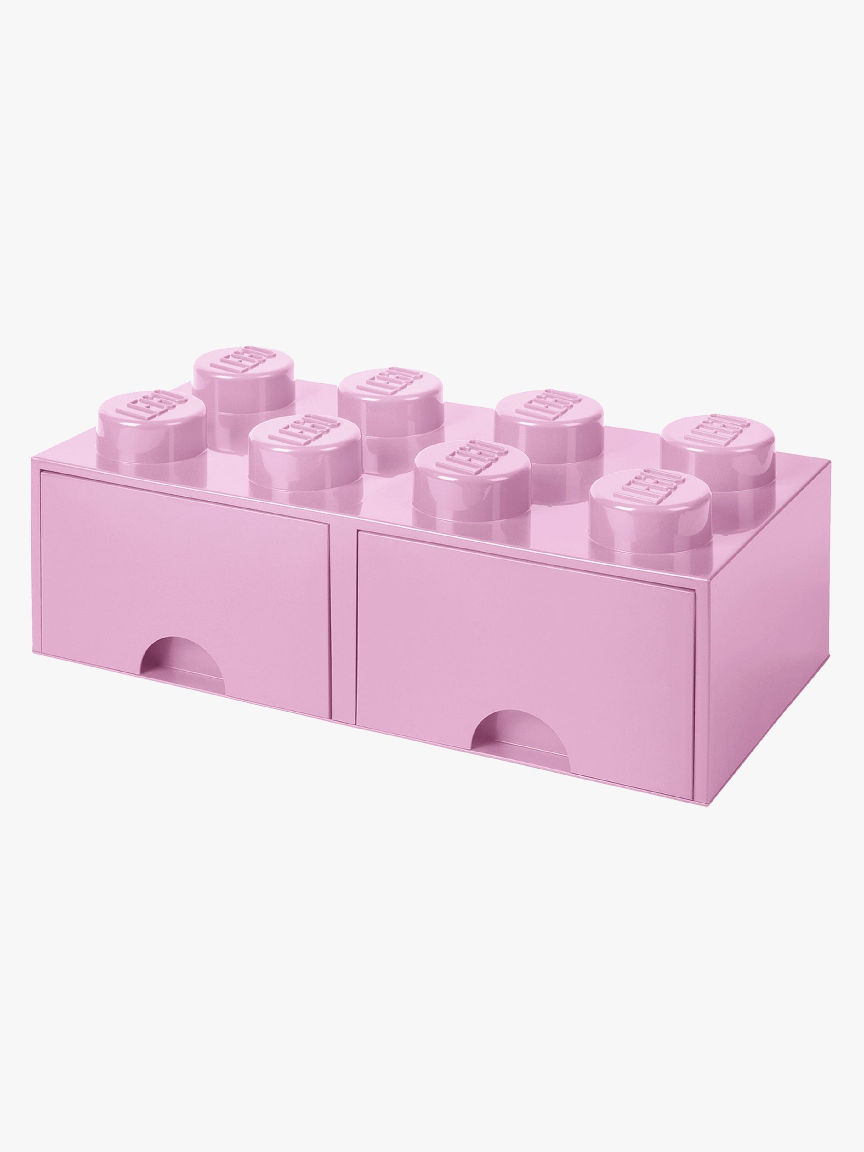 LEGO Säilytyslaatikko 8, Vaaleanpunainen