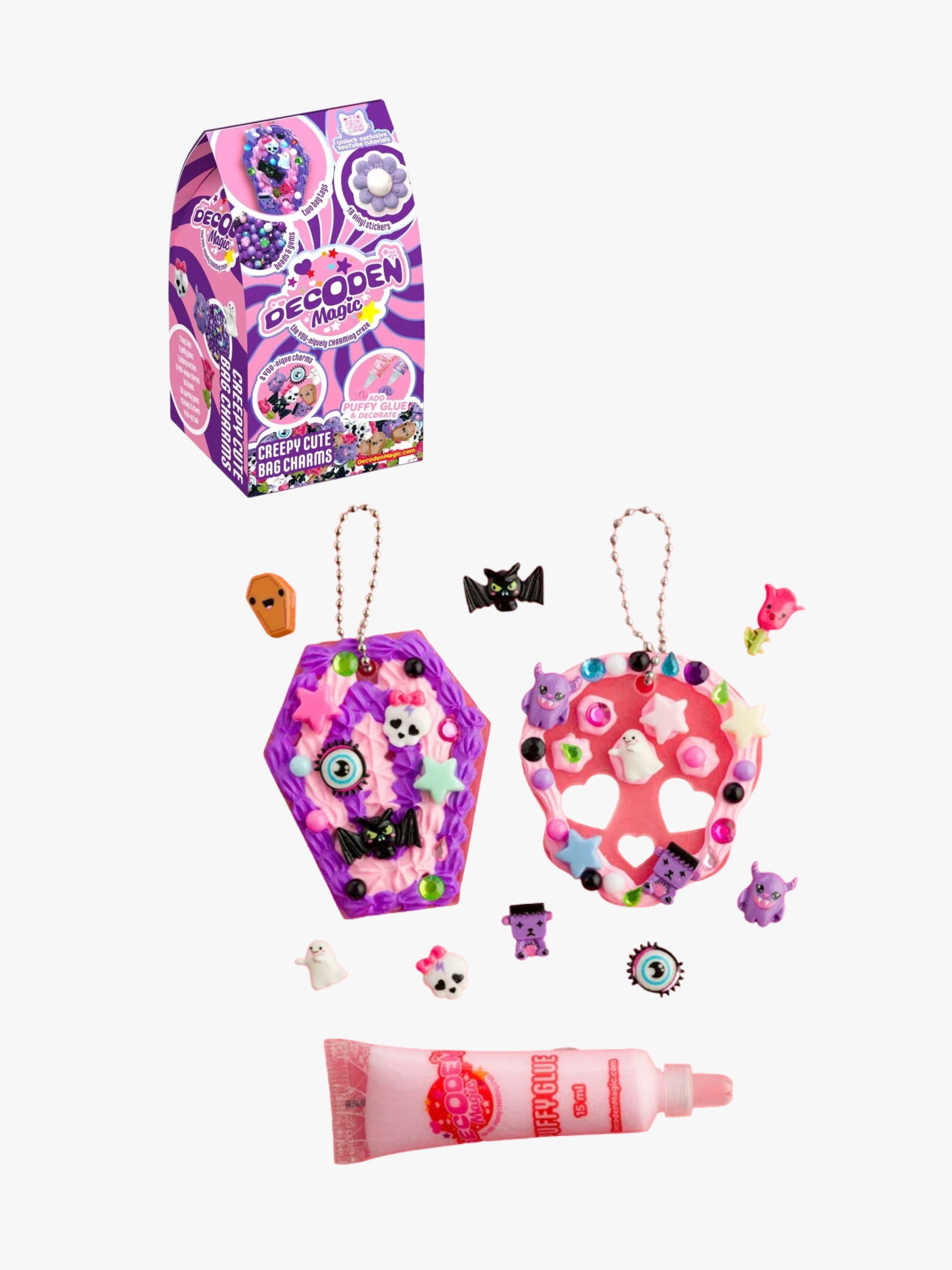 Decoden Magic Mini Askartelusetti Avaimenperä Creepy Cute