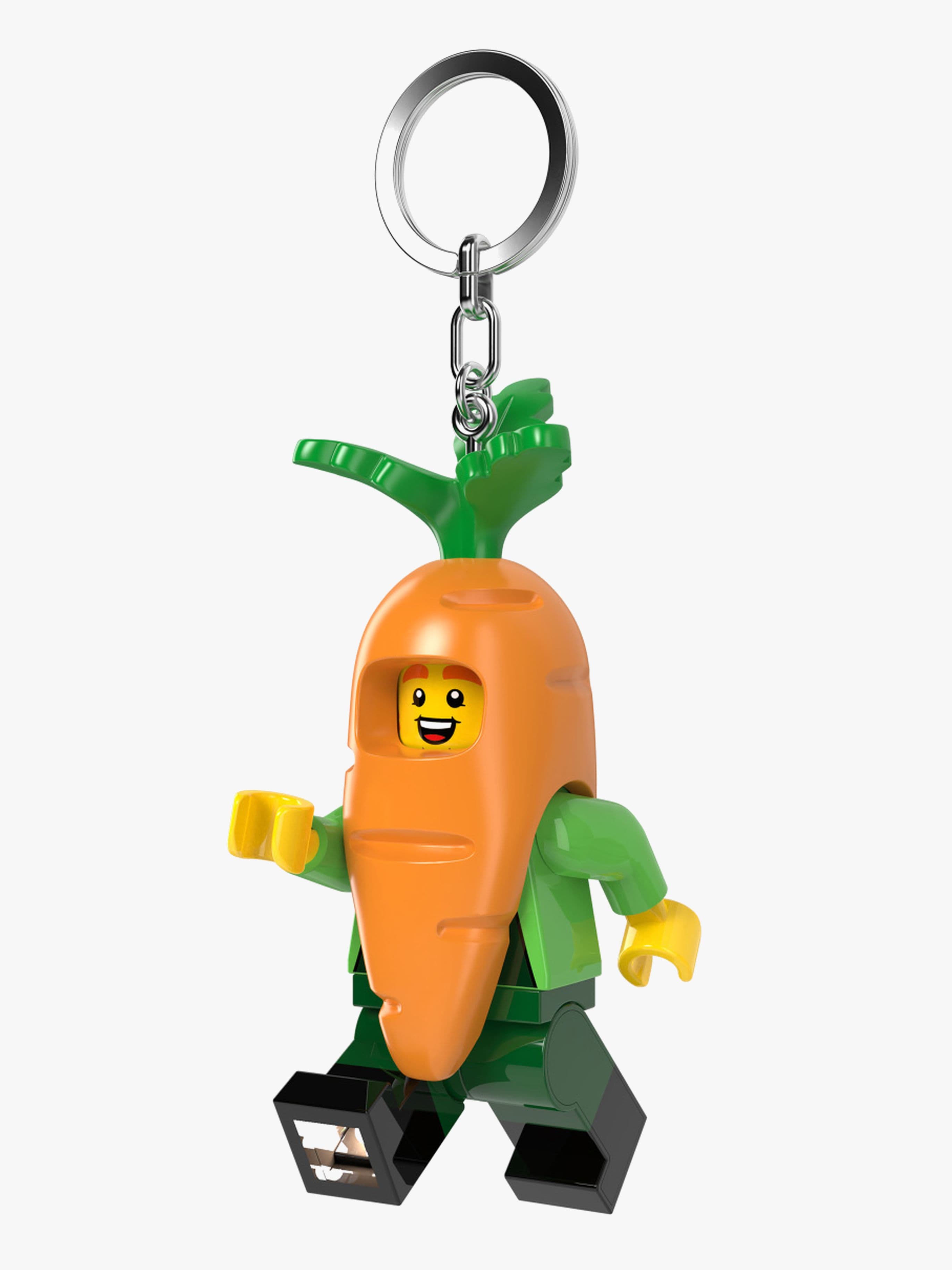 LEGO Minifigures™ Carrot Mascot Avaimenperä + LED-valo