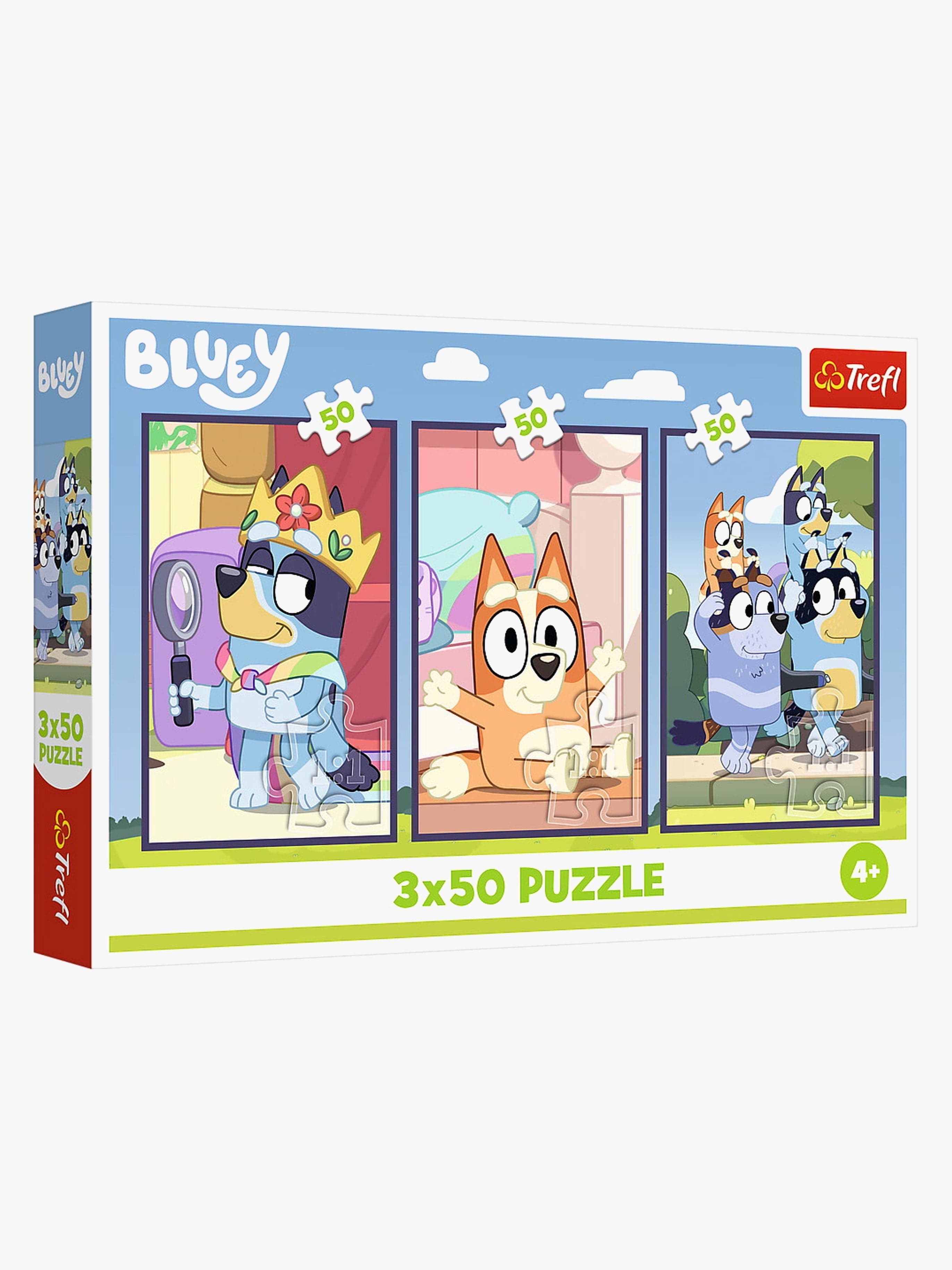 Trefl Bluey Family Palapelit 3x50 Palaa