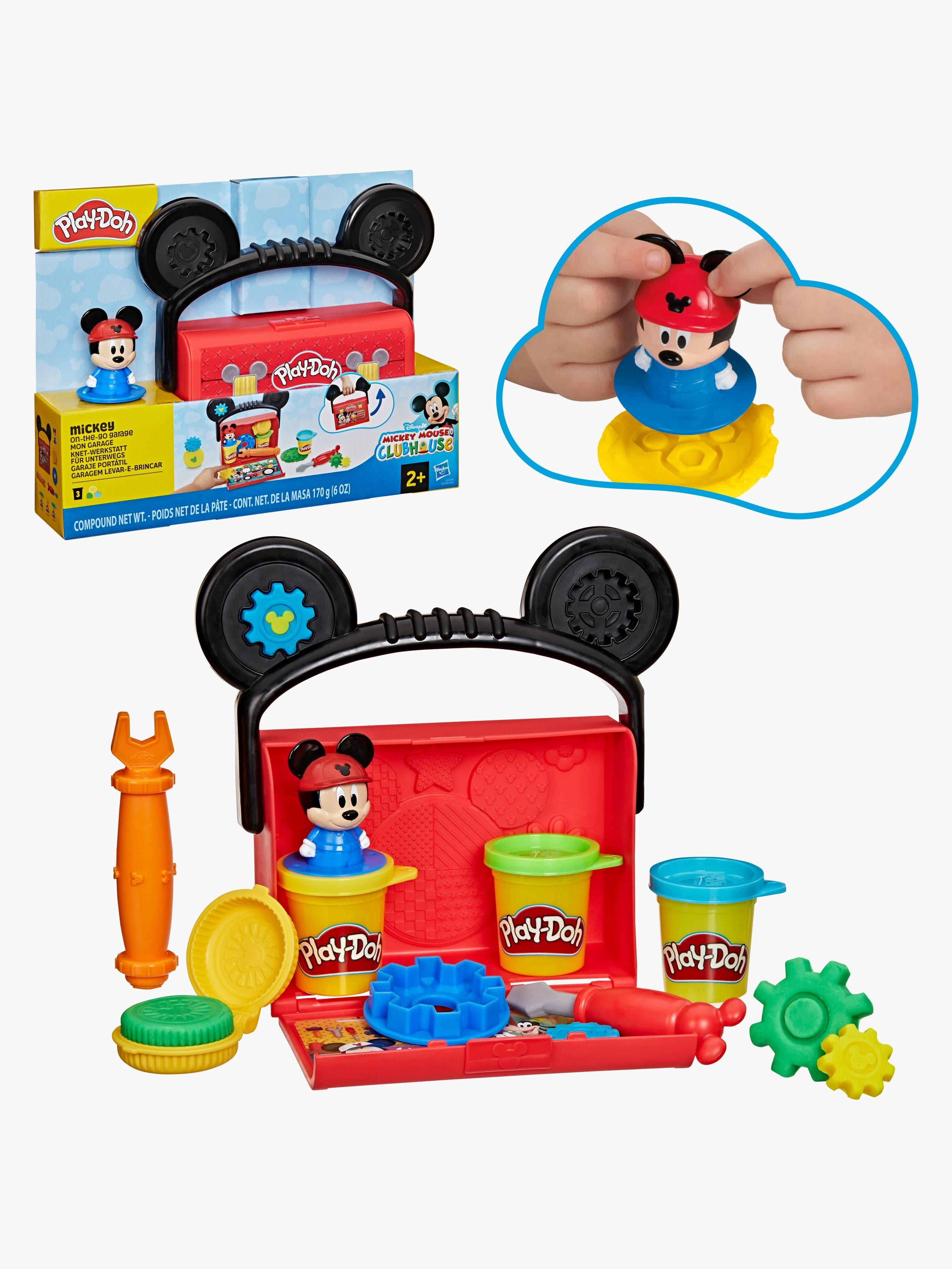 Play-Doh Disney Muovailuvaha Mickey On-the-Go Garage