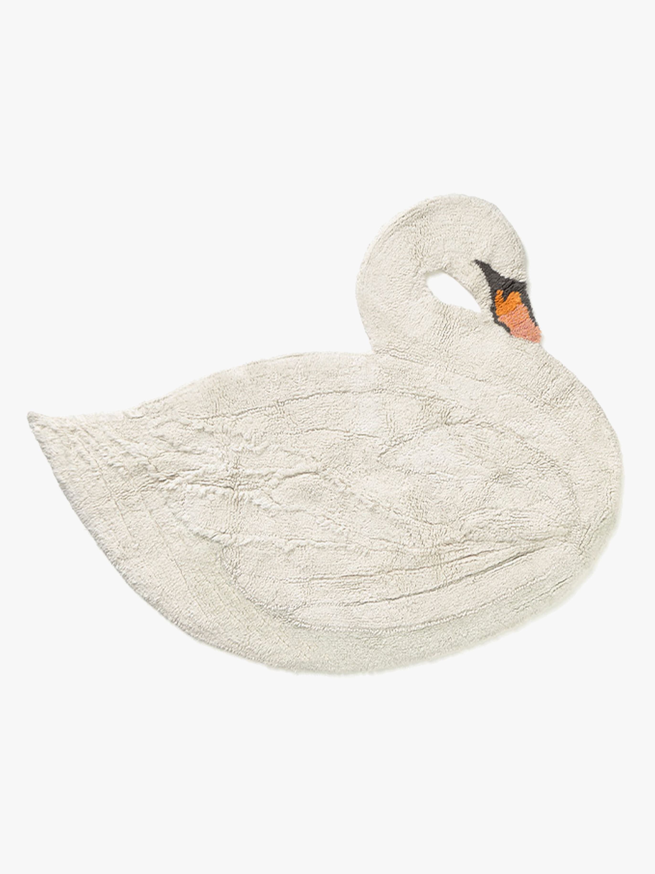 Lorena Canals Pestävä Eläinmatto Joutsen 120x100