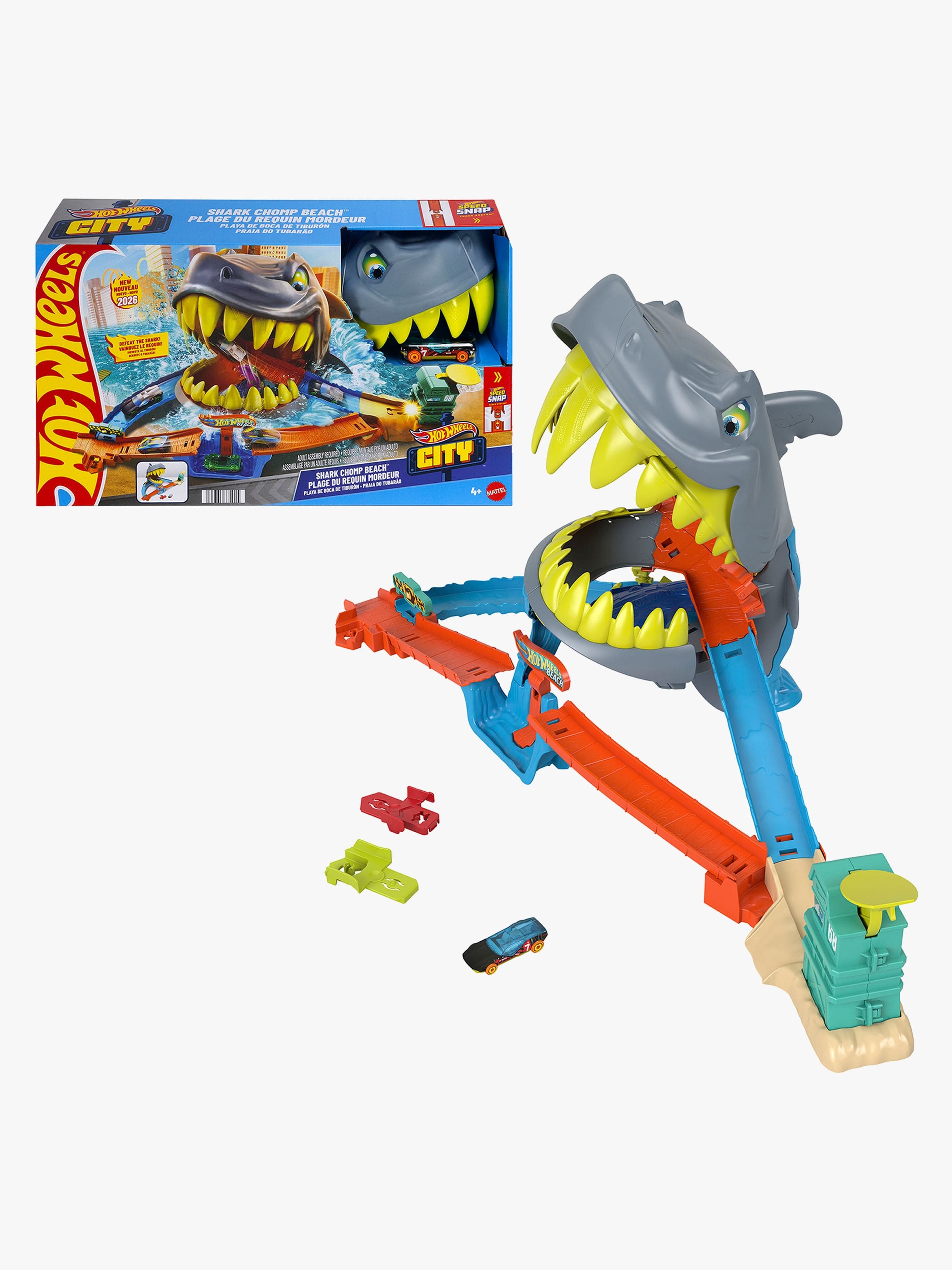 Hot Wheels Shark Chomp Beach Autorata