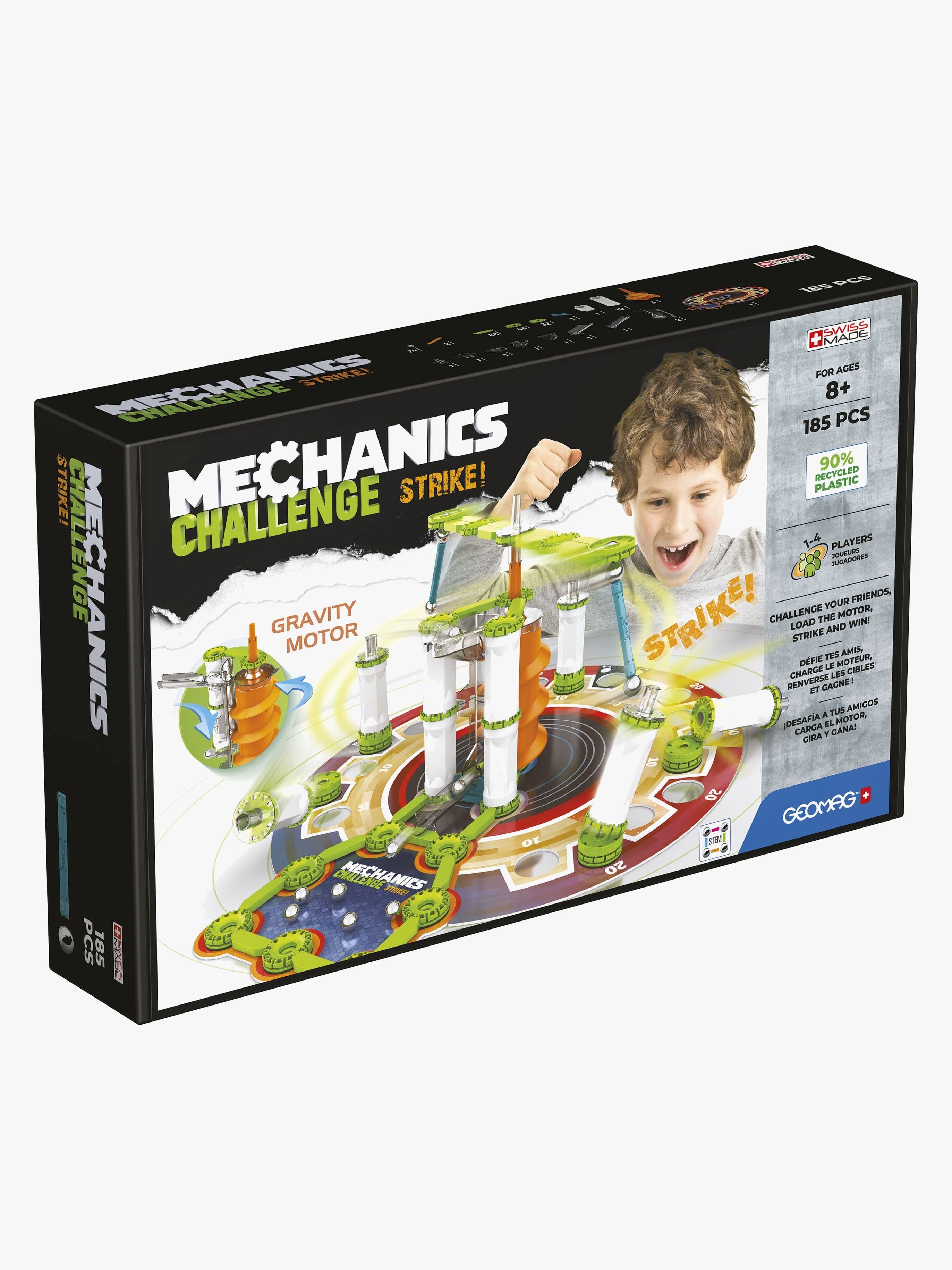 Geomag Mechanics Rakennussarja Challenge Strike 185 Osaa