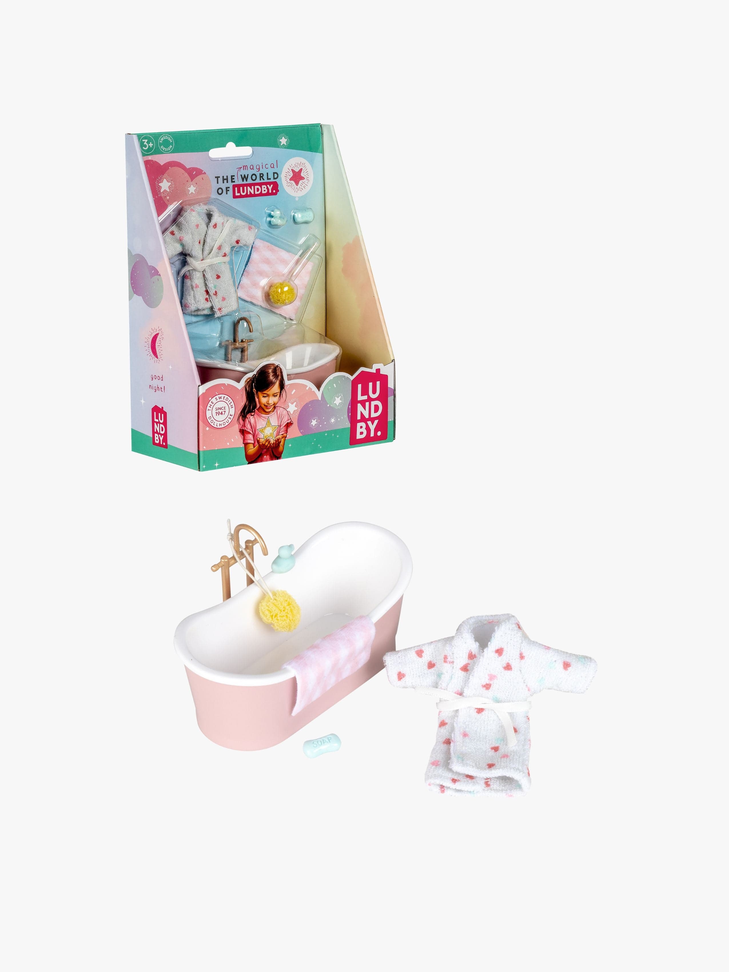 Lundby Nukkekodin Tarvikkeet Kylpyamme