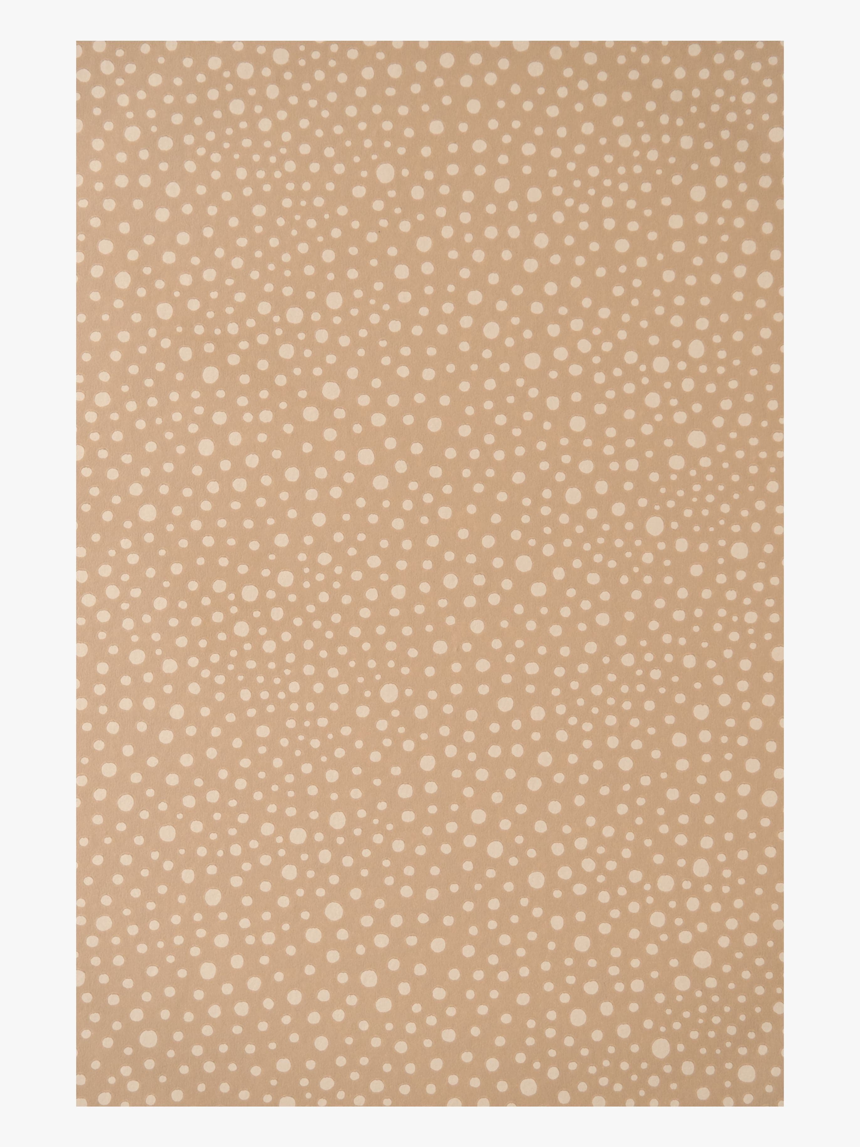 Majvillan Tapetti Dots, Teddy Brown