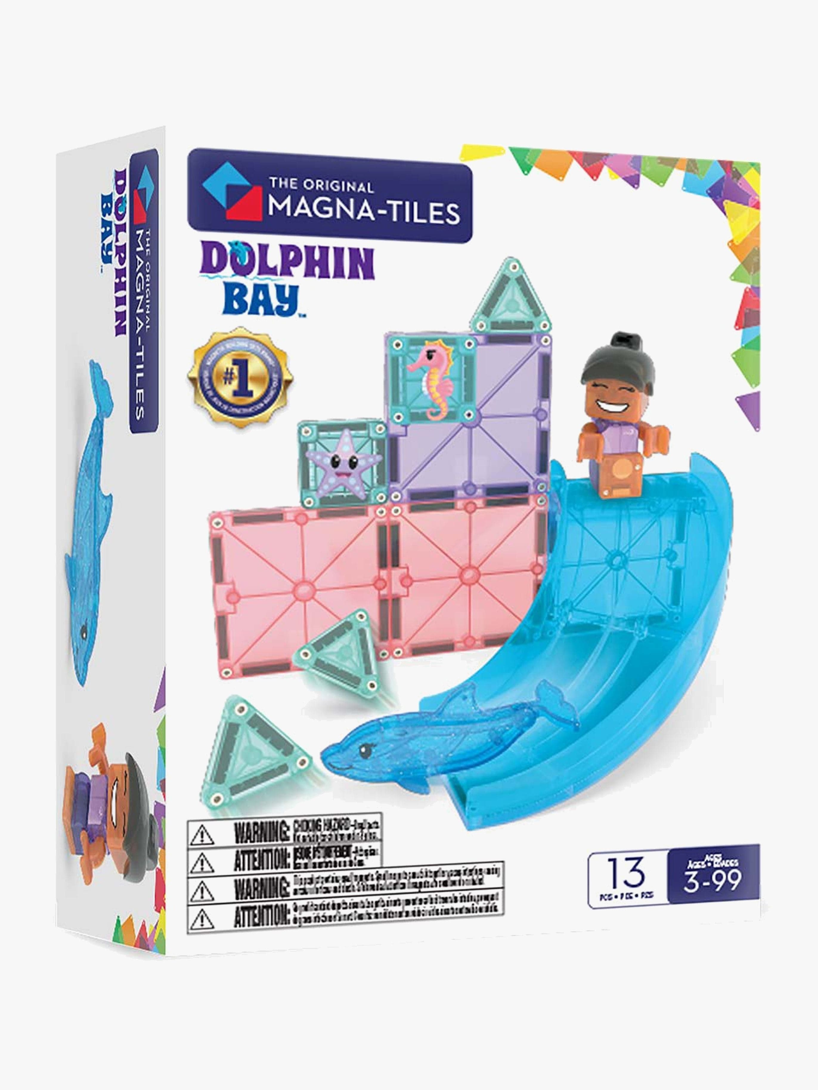 MAGNA-TILES Dolphin Bay Rakennussarja 13 Osaa