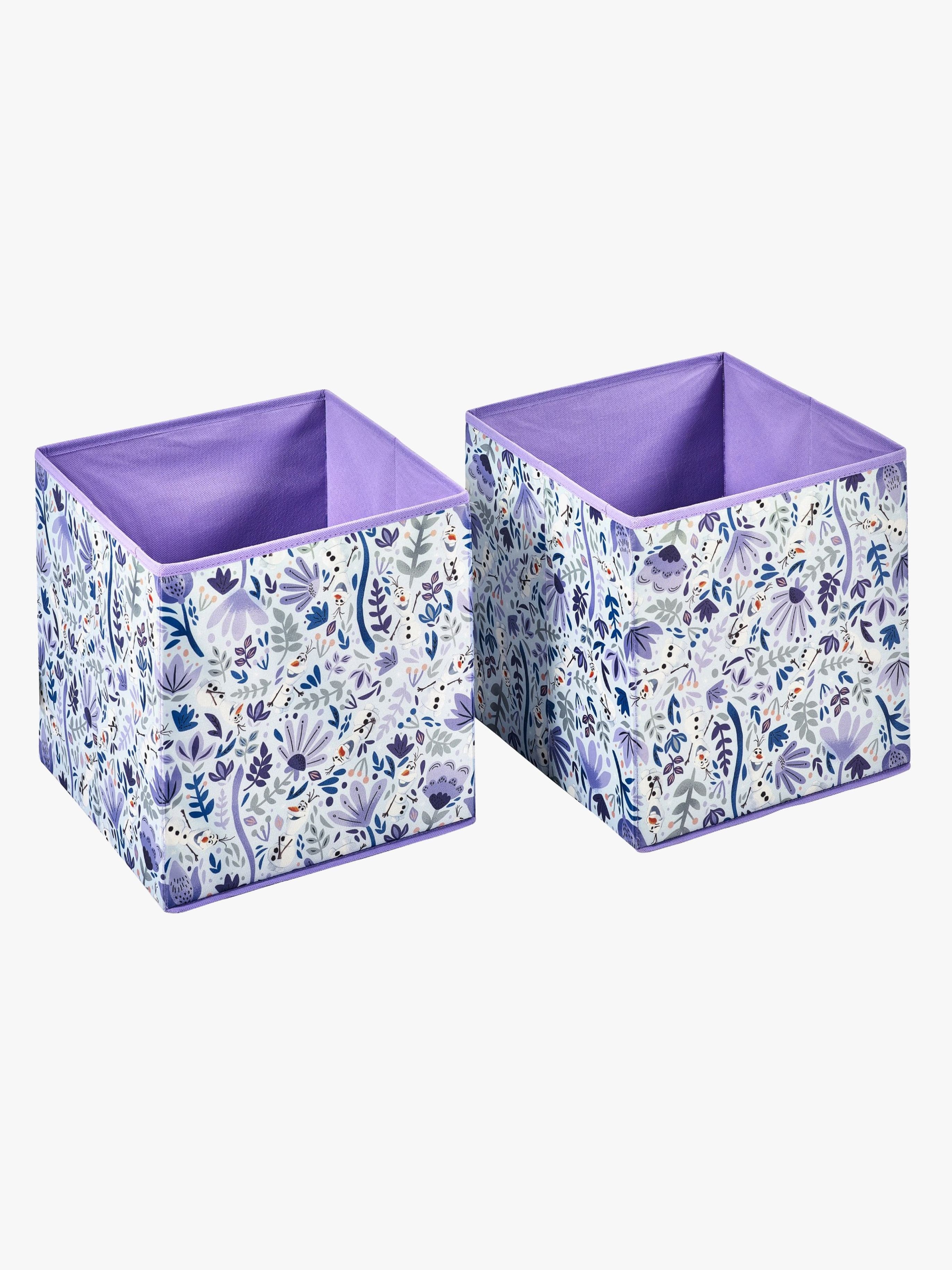 Disney Frozen Säilytyslaatikot 2-pack, Violetti