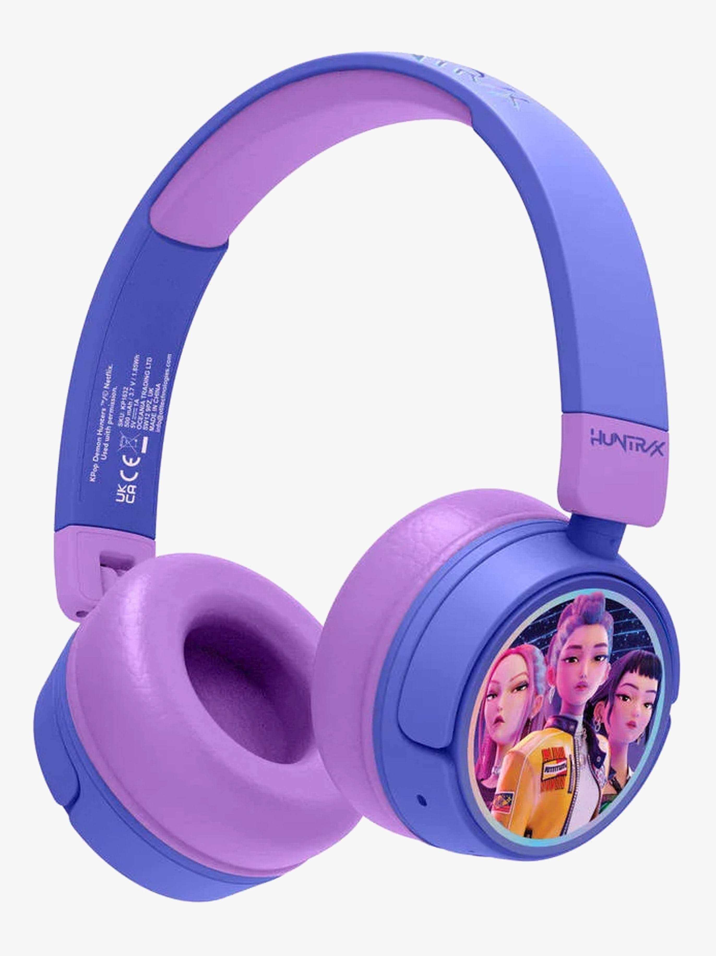 OTL K-Pop Demon Hunters Langattomat Kuulokkeet 85 dB / 95 dB Huntrix, Violetti