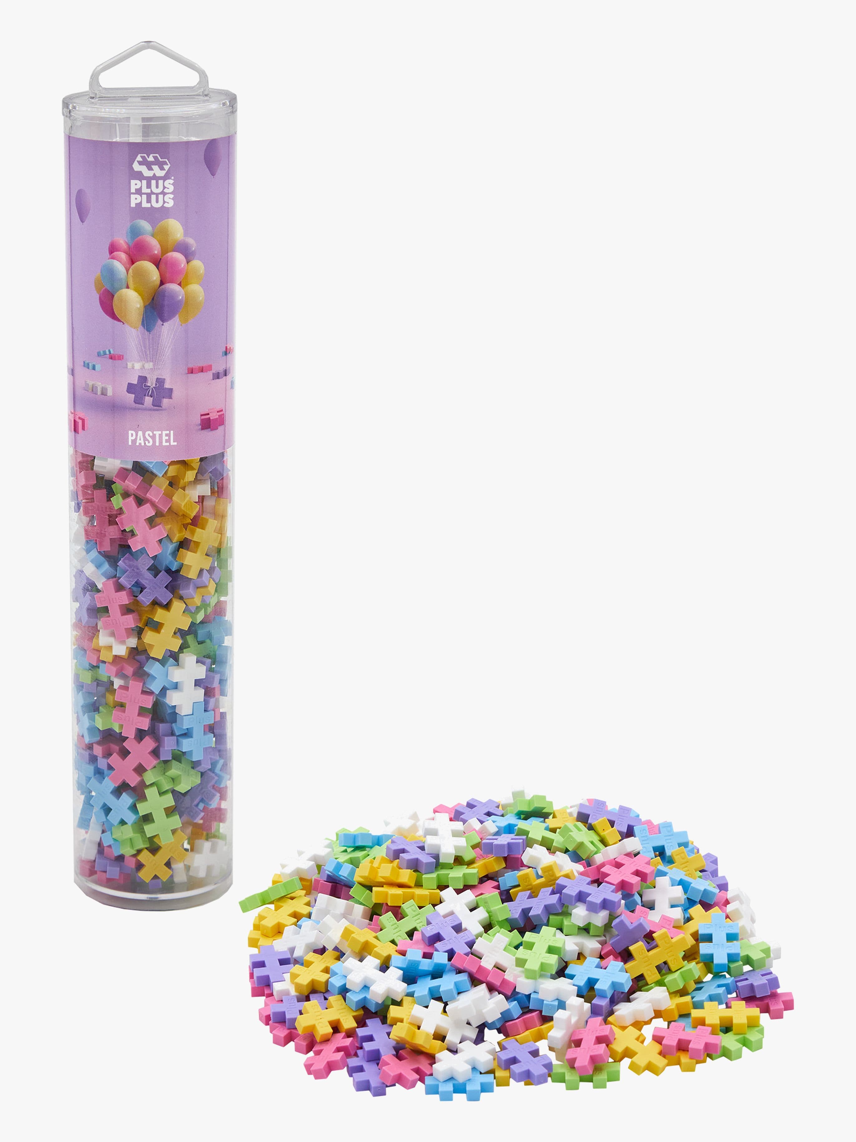 Plus-Plus Rakennuspalikat Tube Mix Pastel 240 Osaa
