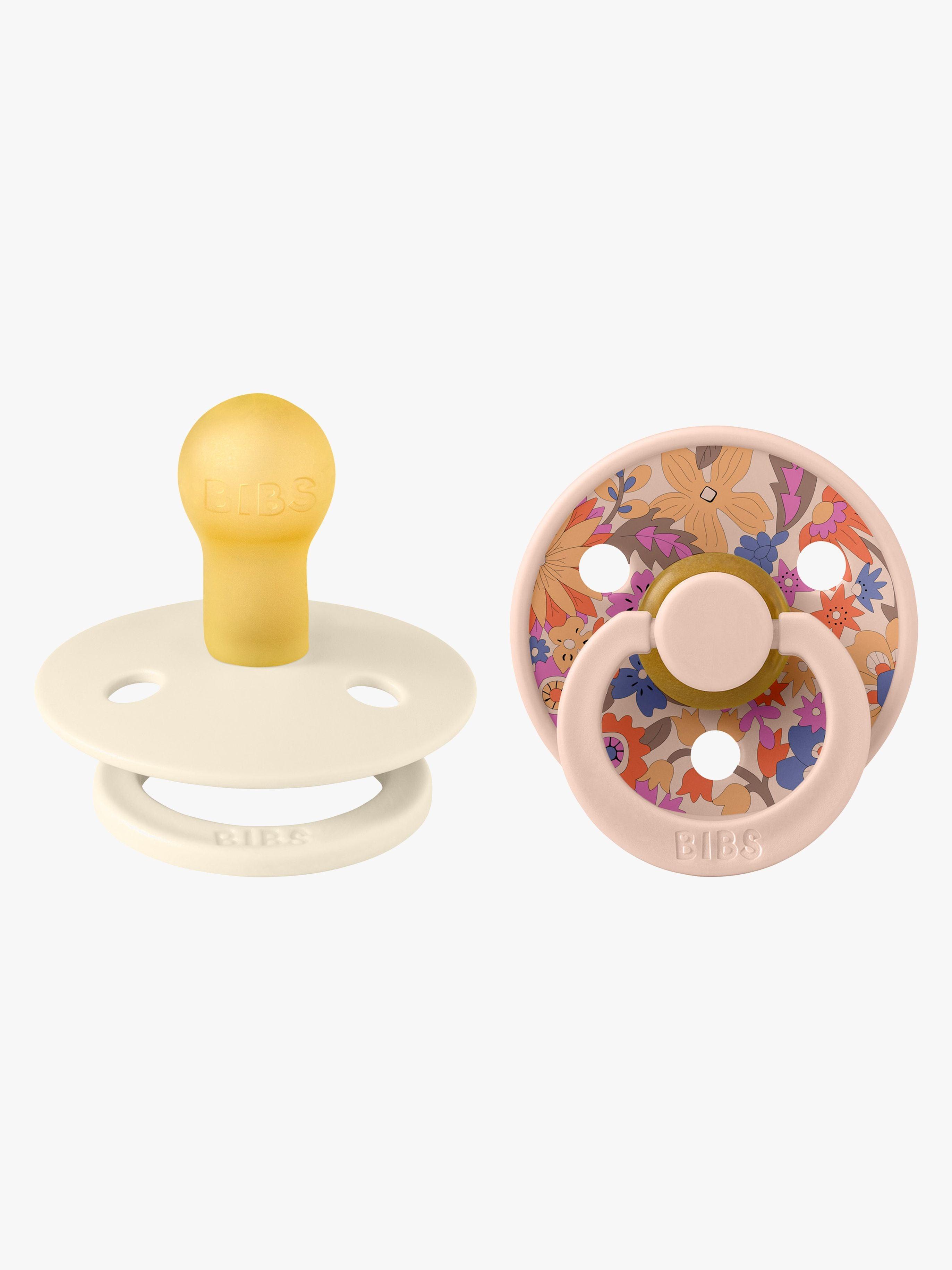 BIBS x Liberty Colour June Blossom Tutti 2-pack Lateksi Koko 1, Blush Mix